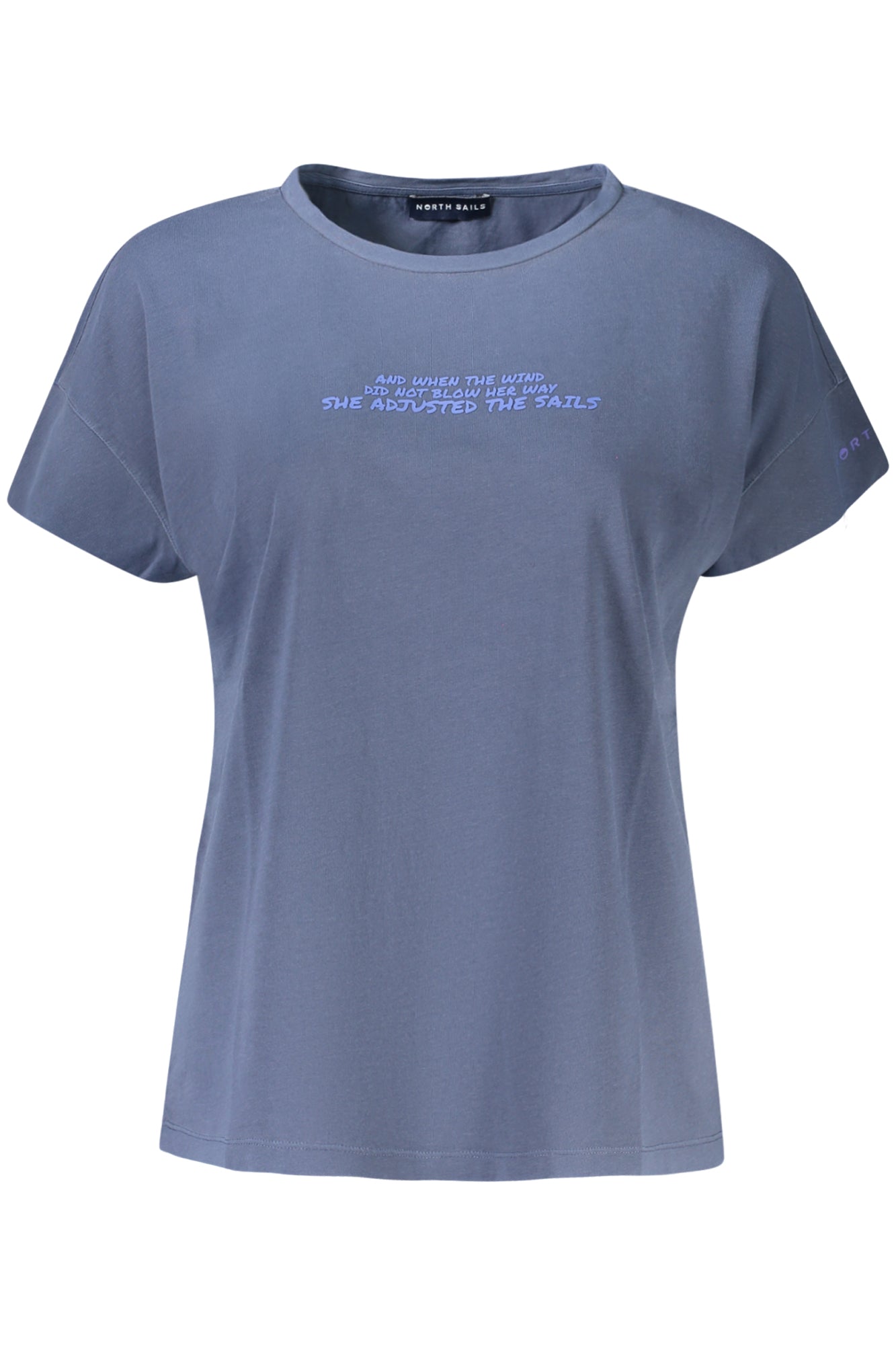NORTH SAILS WOMENS SHORT SLEEVE T-SHIRT BLUE