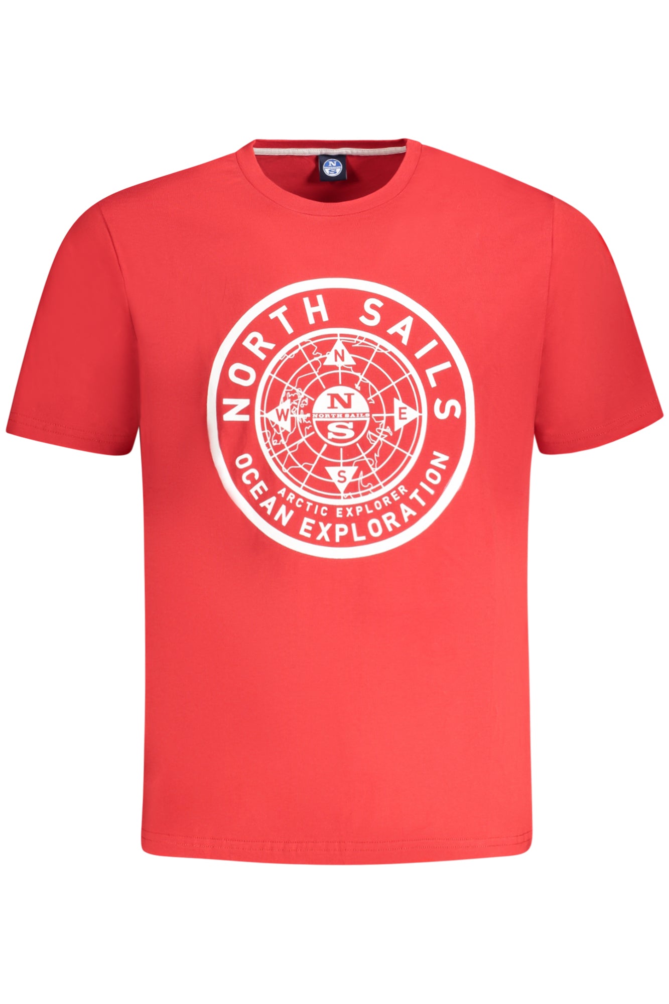 NORTH SAILS MENS SHORT SLEEVE T-SHIRT RED