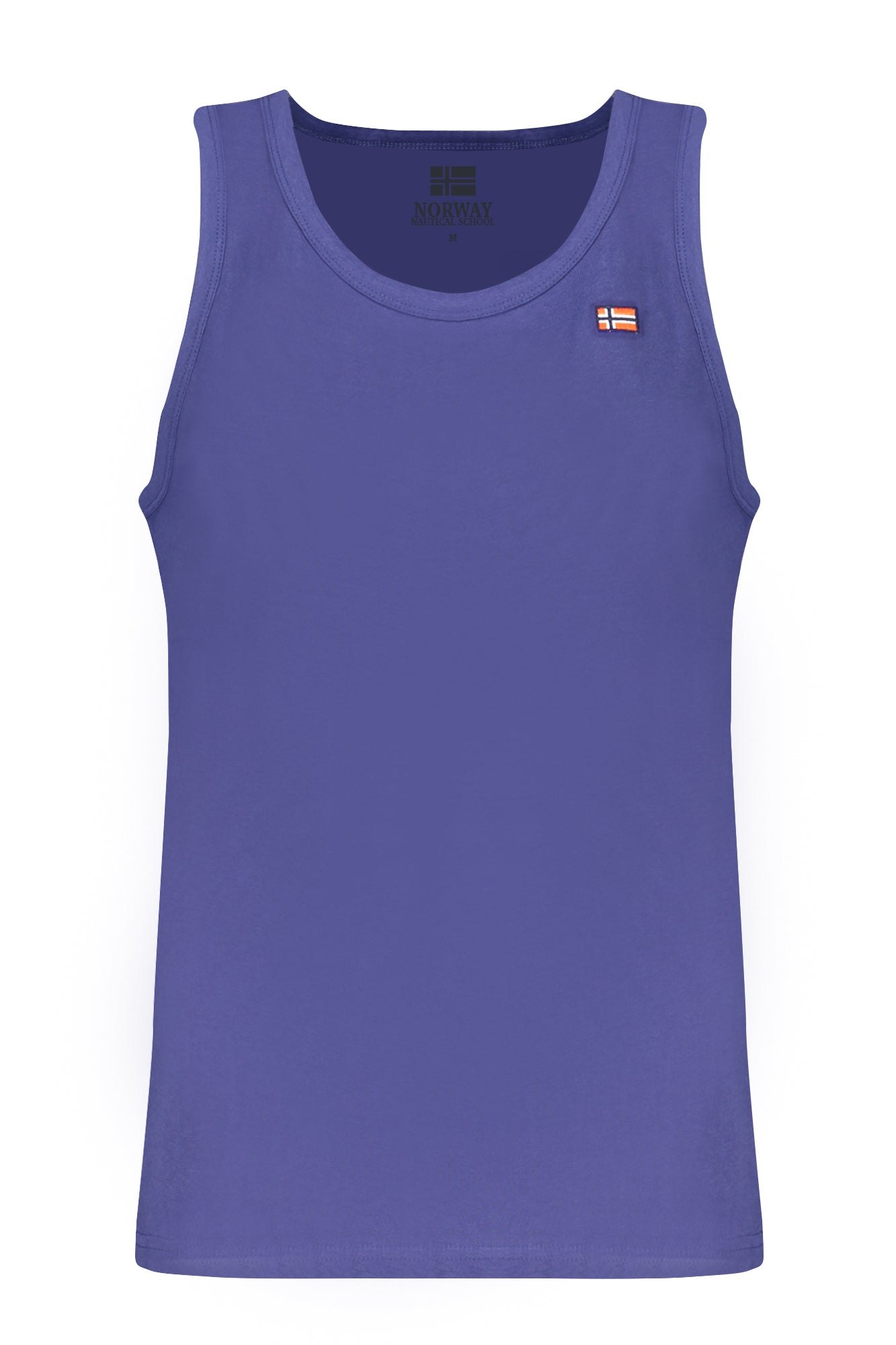 NORWAY 1963 MENS BLUE TANK TOP
