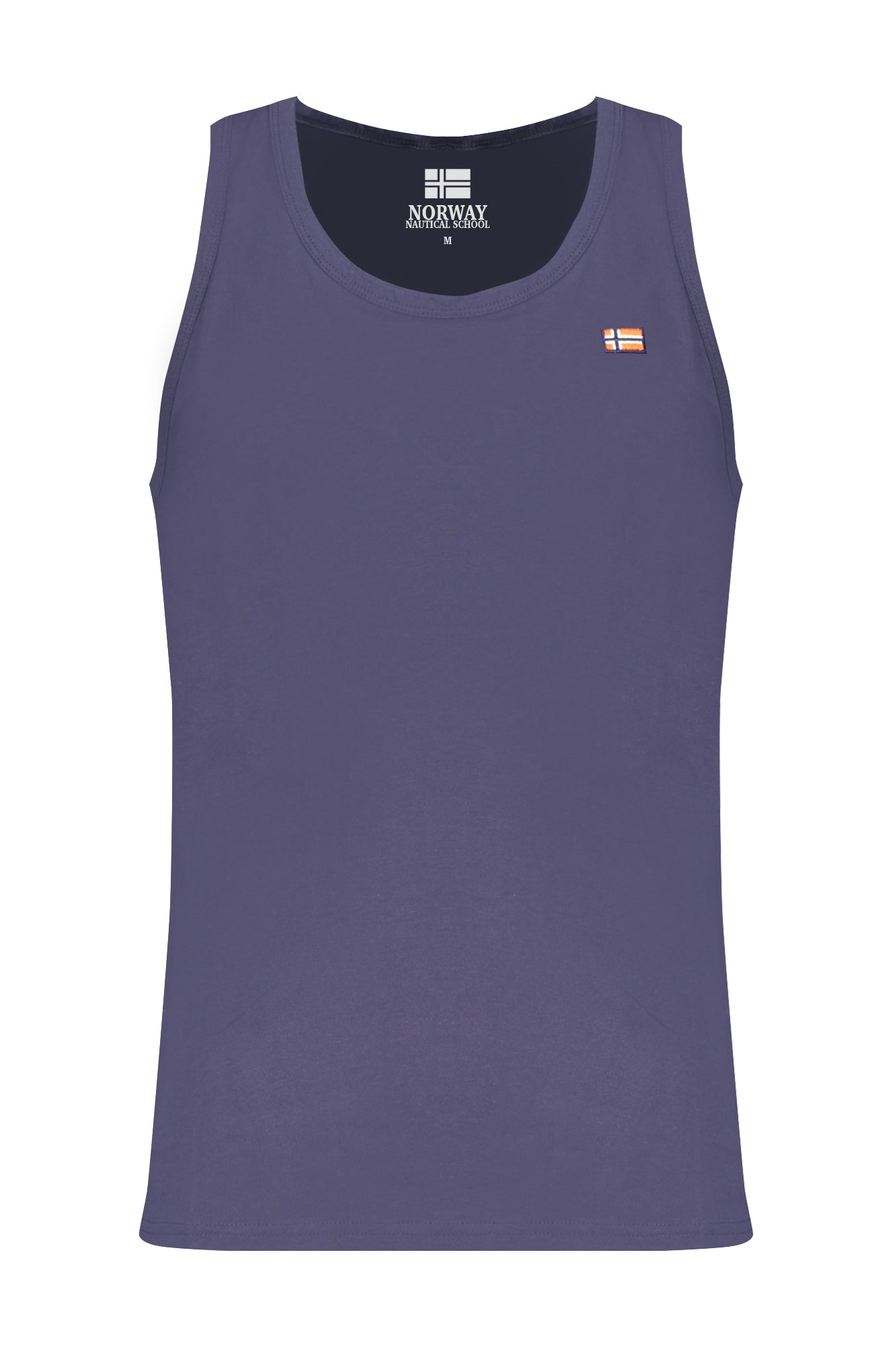 NORWAY 1963 MENS BLUE TANK TOP