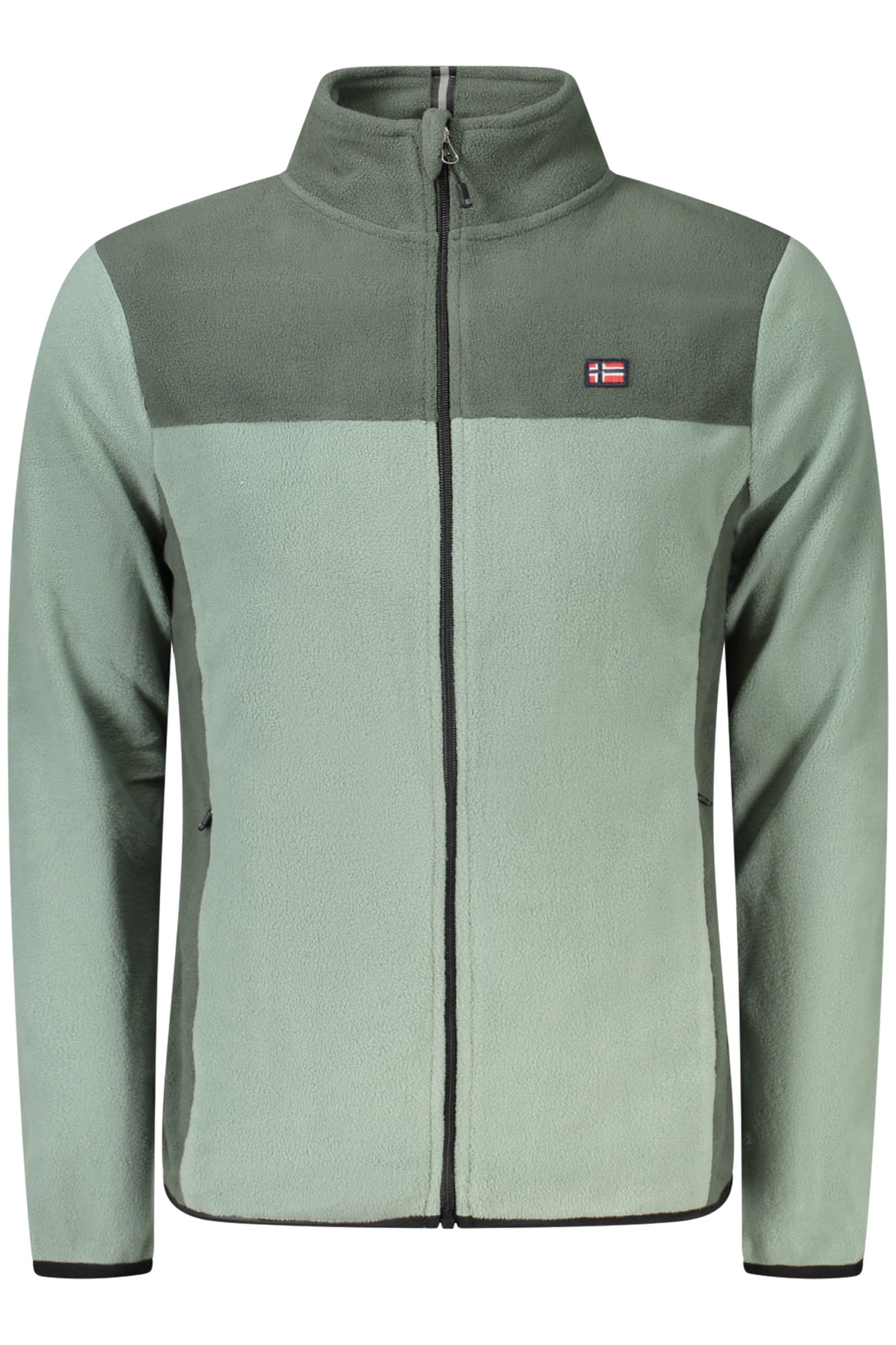 NORWAY 1963 WOMENS GREEN ZIP-UP SWEATSHIRT