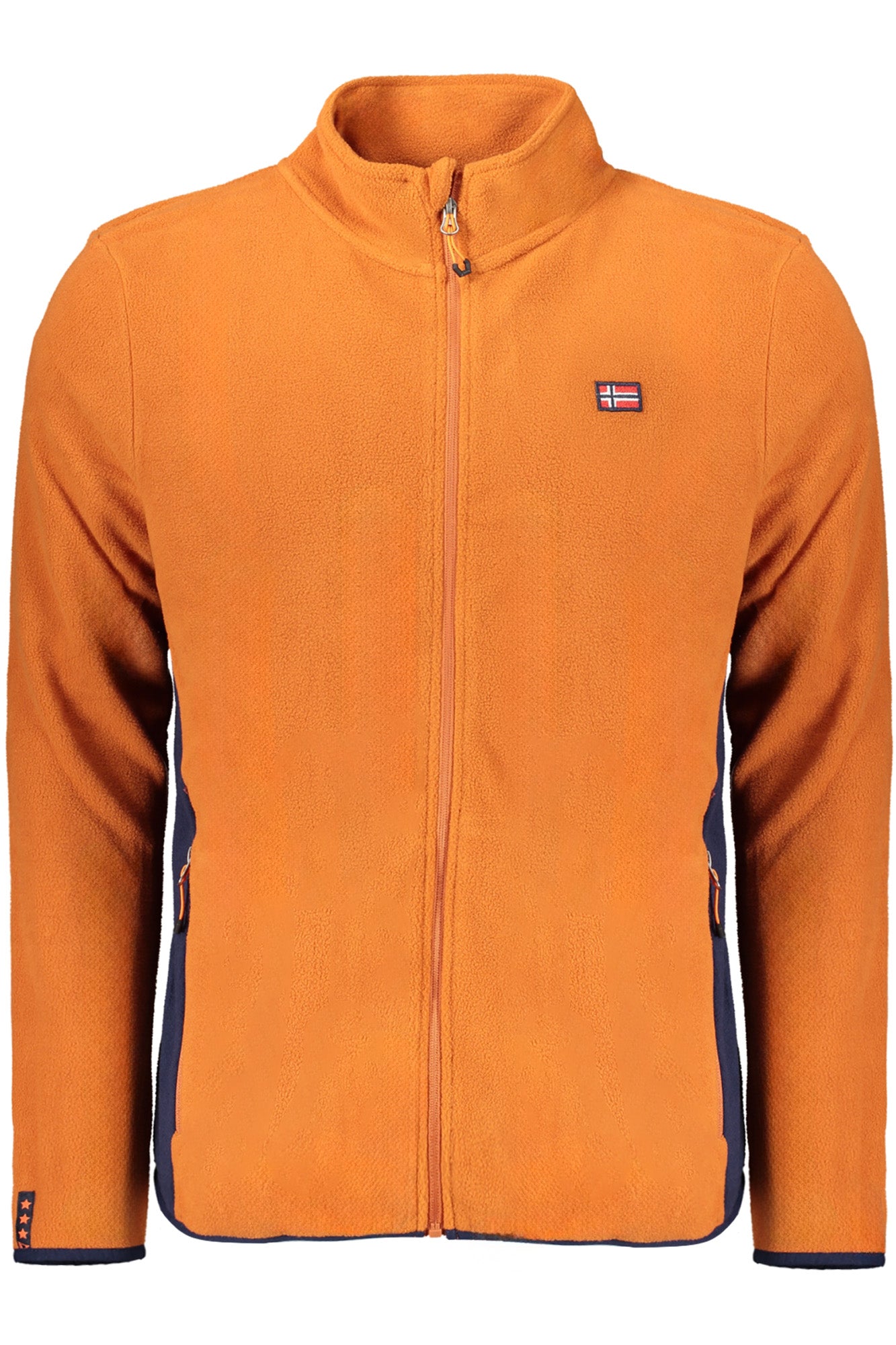 NORWAY 1963 MENS BROWN ZIP-UP SWEATSHIRT