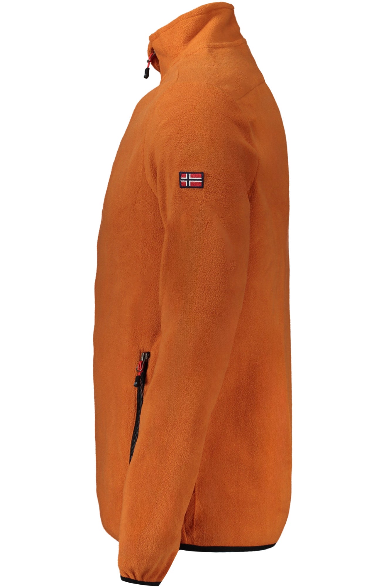 NORWAY 1963 MENS BROWN ZIP-UP SWEATSHIRT