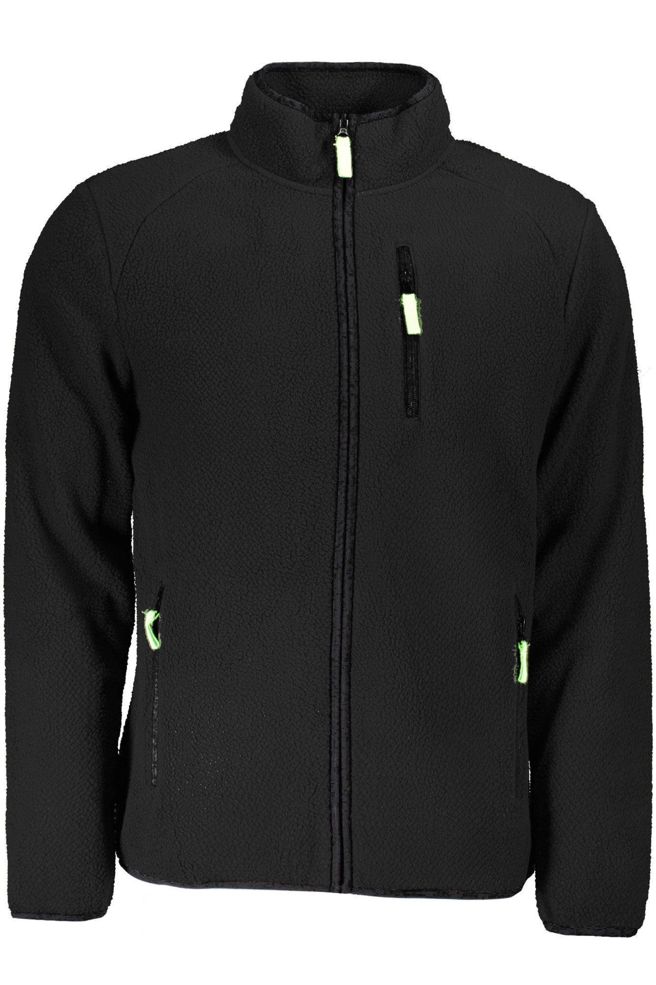 NORWAY 1963 MENS BLACK ZIP-UP SWEATSHIRT