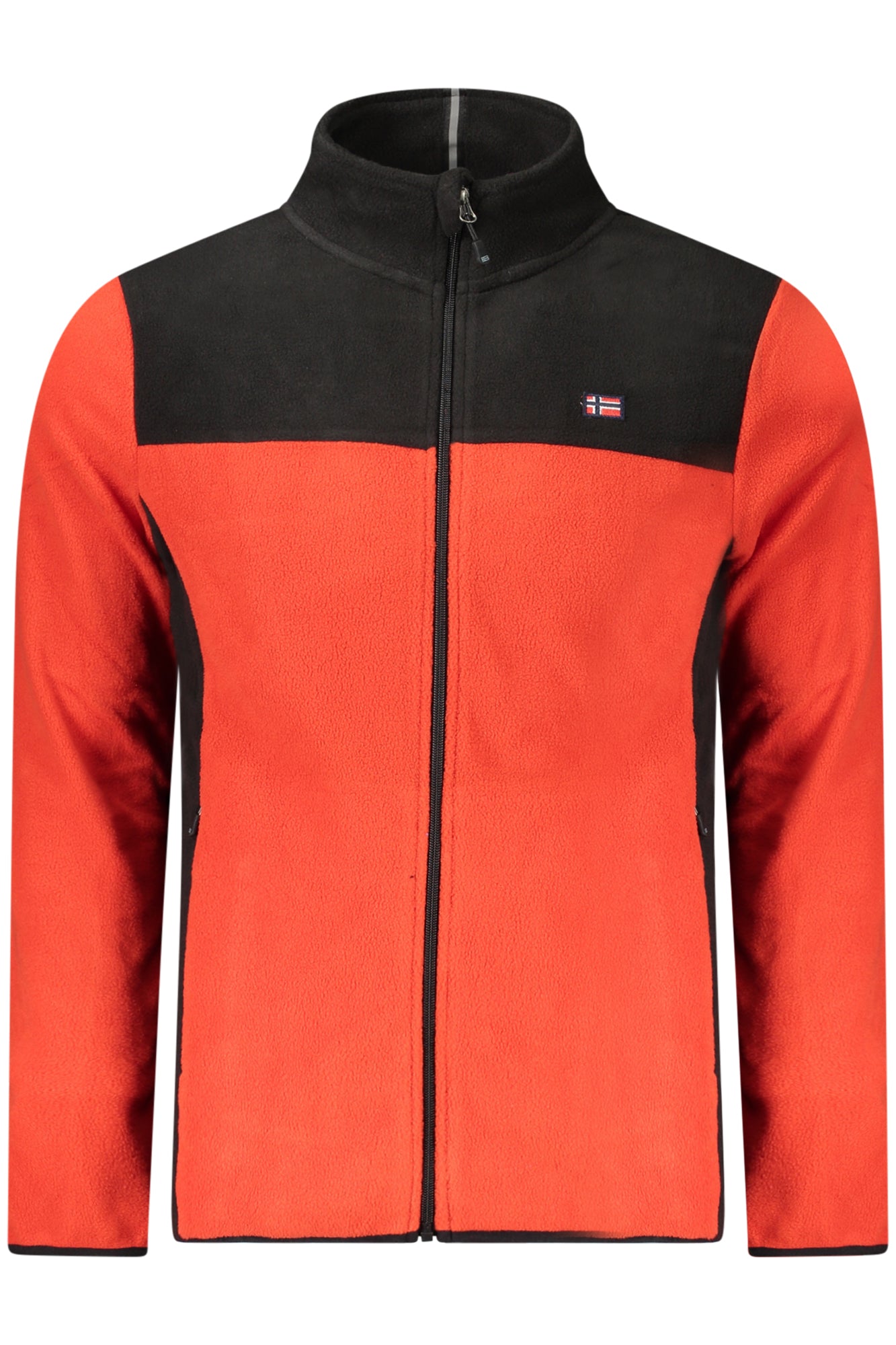 NORWAY 1963 MENS RED ZIP-UP SWEATSHIRT