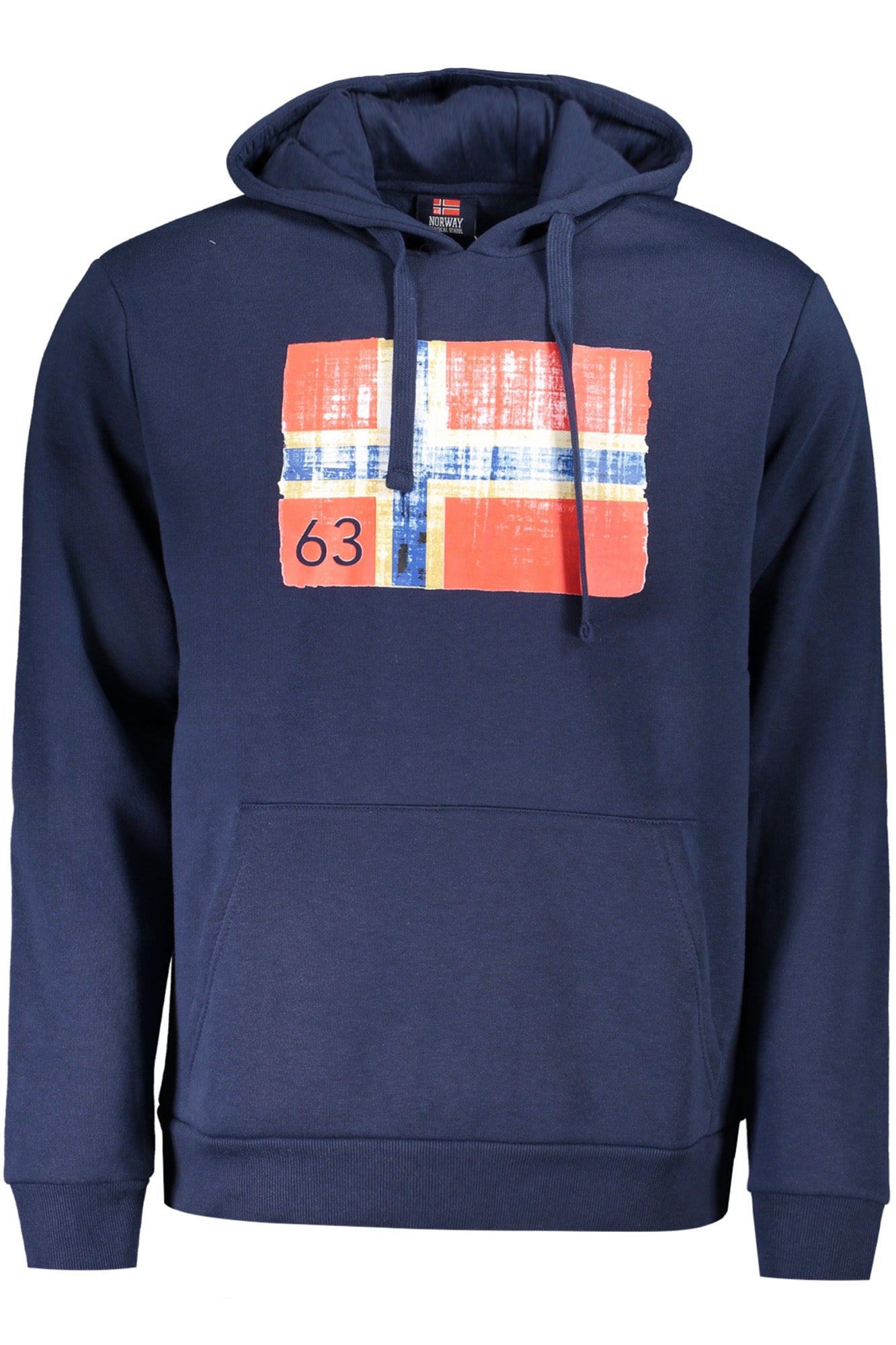 NORWAY 1963 MENS BLUE ZIP-UP SWEATSHIRT