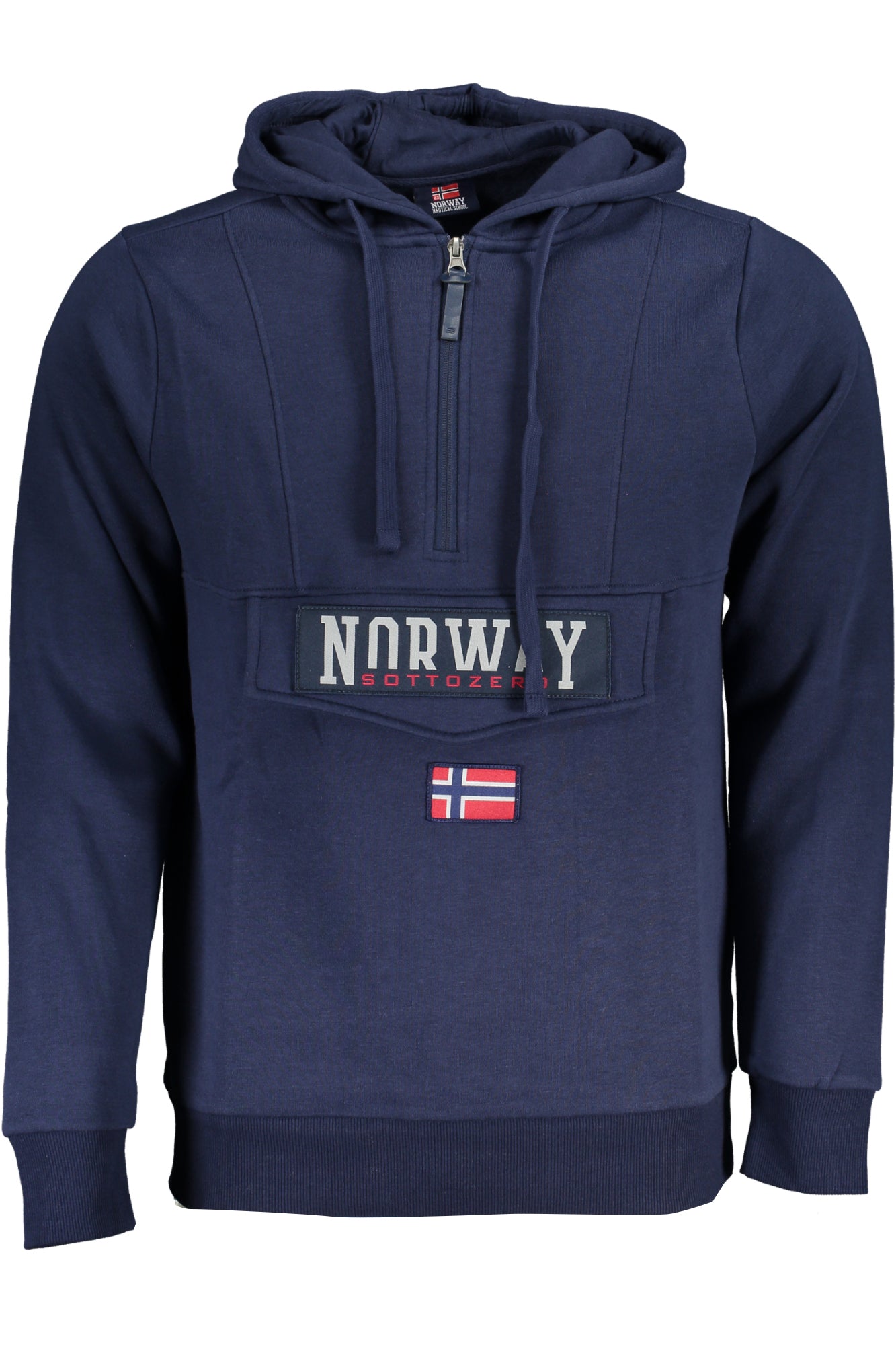 NORWAY 1963 MENS BLUE ZIPLESS SWEATSHIRT