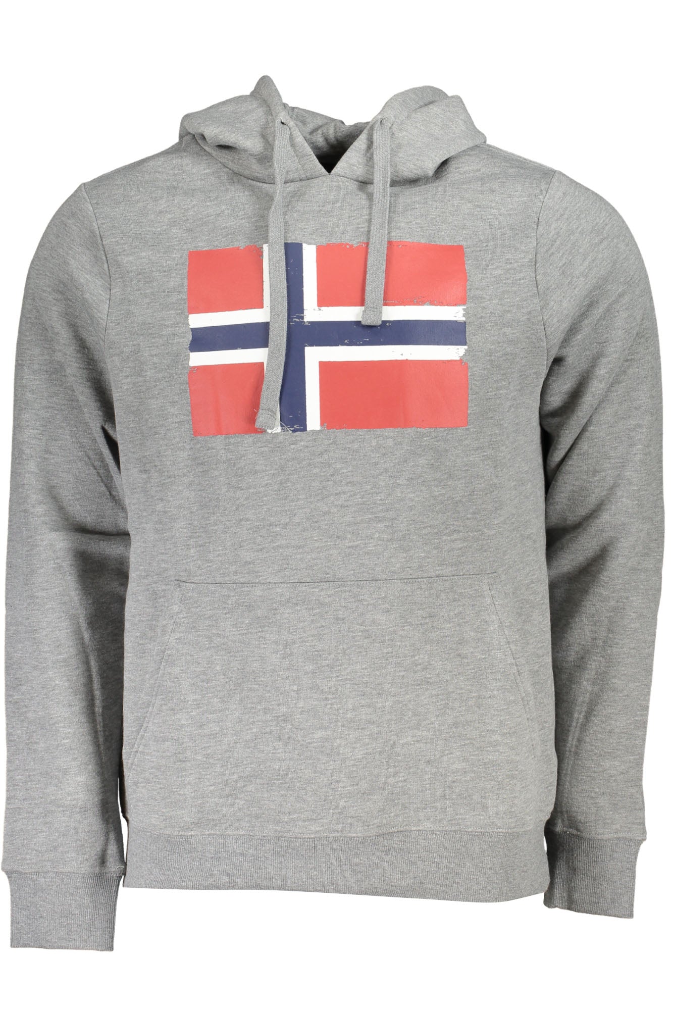 NORWAY 1963 MENS GRAY ZIPLESS SWEATSHIRT