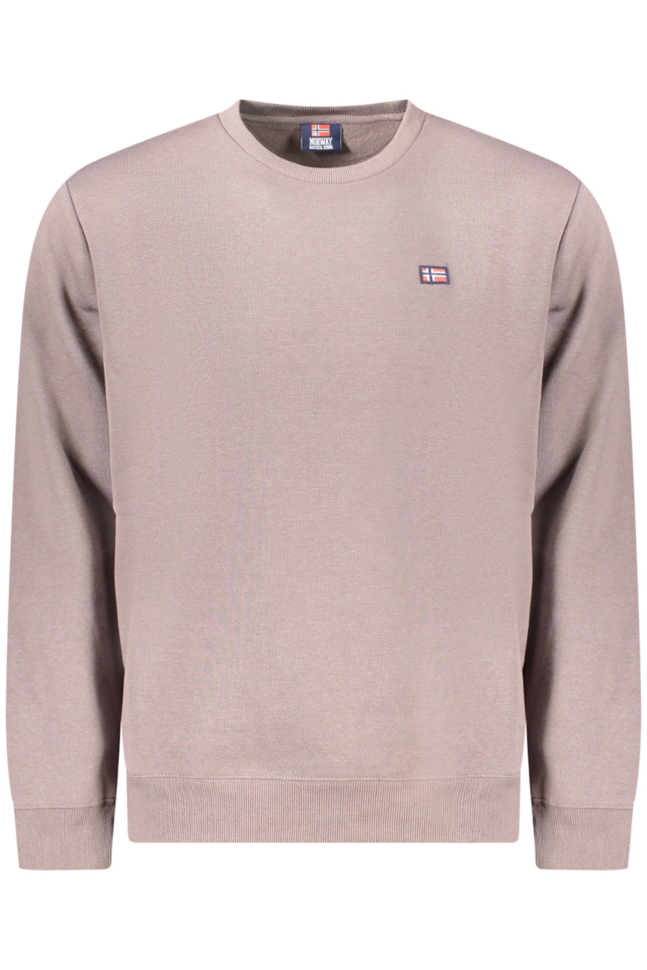 NORWAY 1963 MENS BROWN ZIP-UP SWEATSHIRT