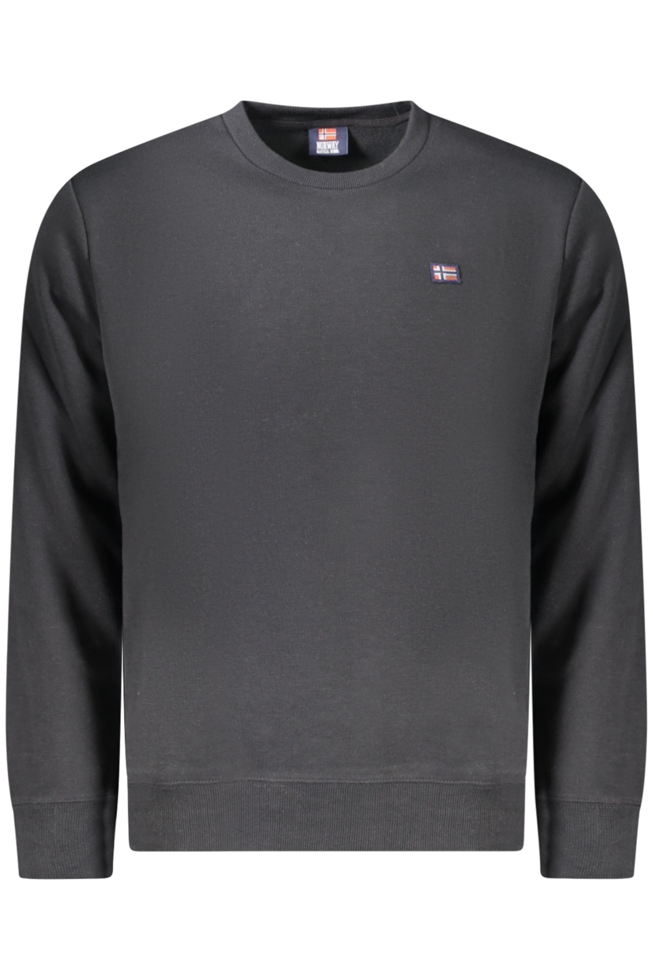 NORWAY 1963 MENS BLACK ZIP-UP SWEATSHIRT