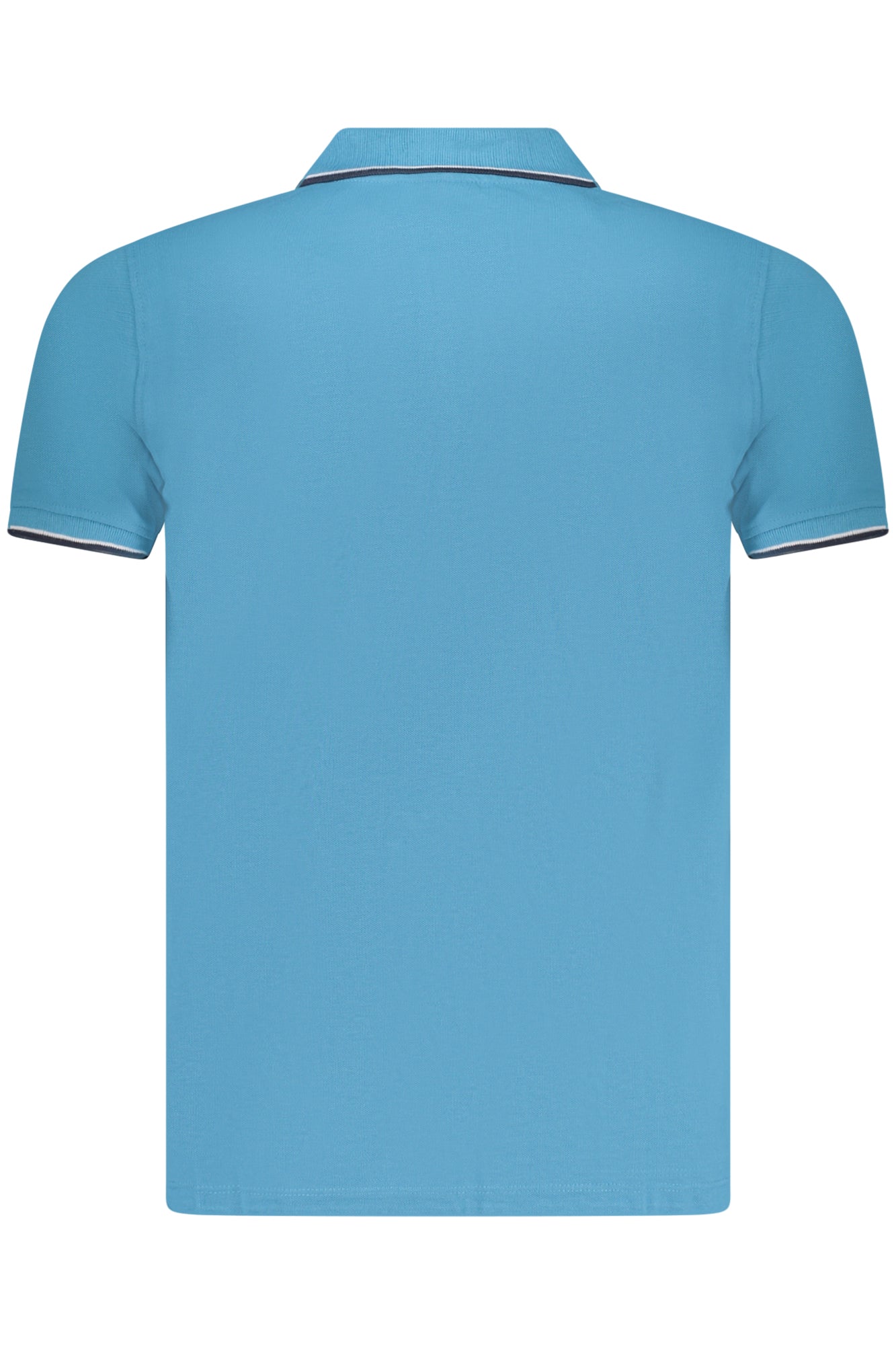 NORWAY 1963 MENS SHORT SLEEVE POLO SHIRT BLUE