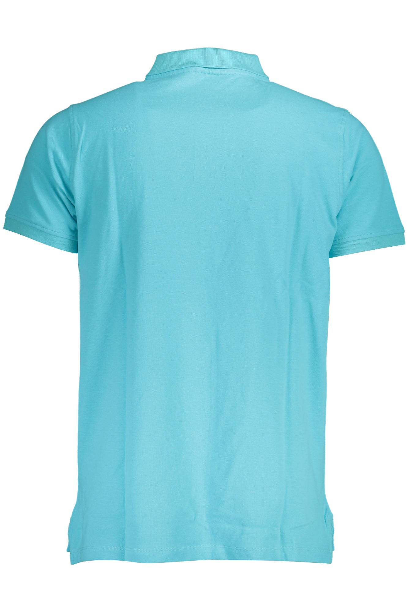 NORWAY 1963 MENS SHORT SLEEVE POLO SHIRT BLUE