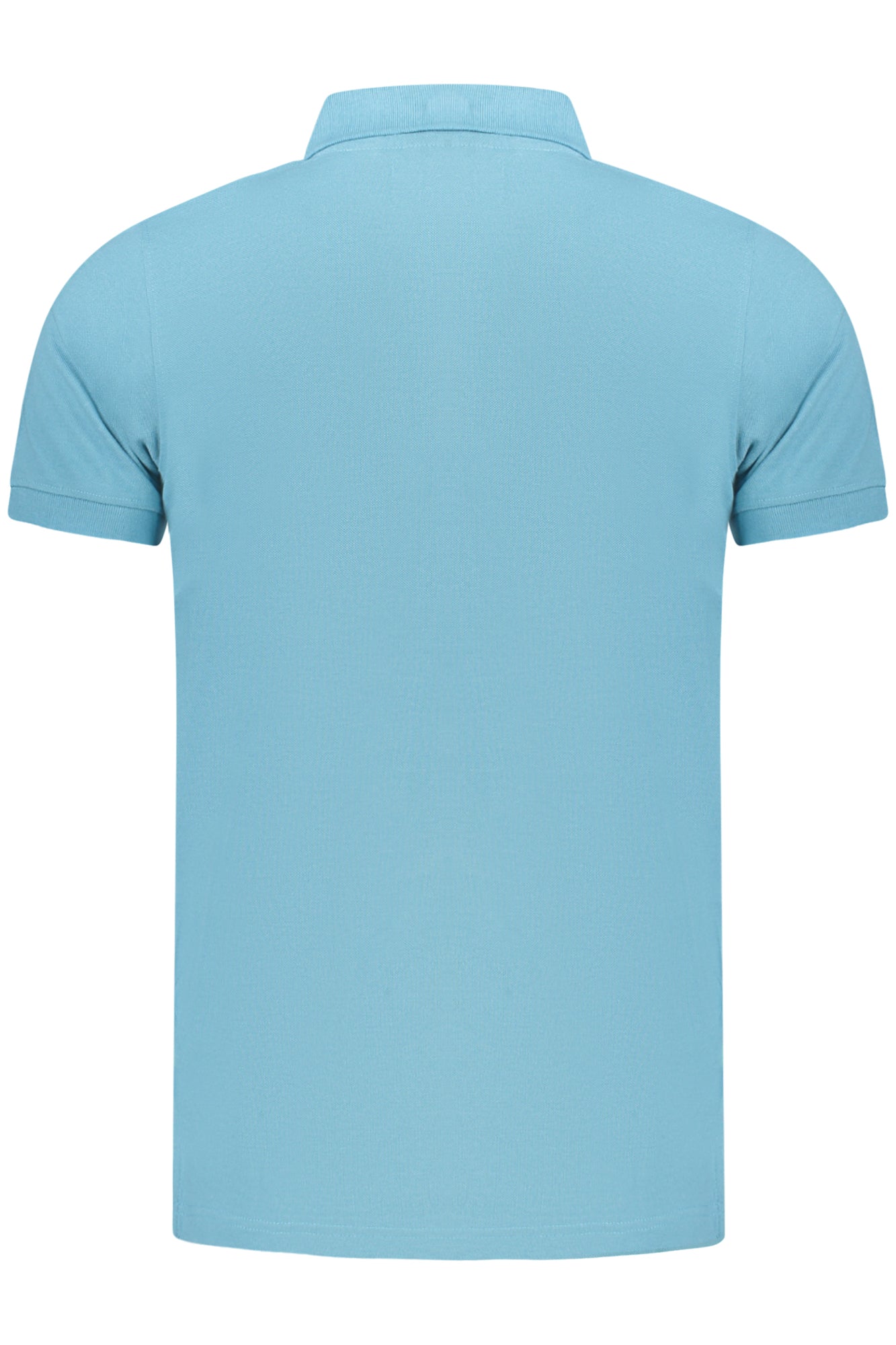 NORWAY 1963 MENS SHORT SLEEVE POLO SHIRT BLUE