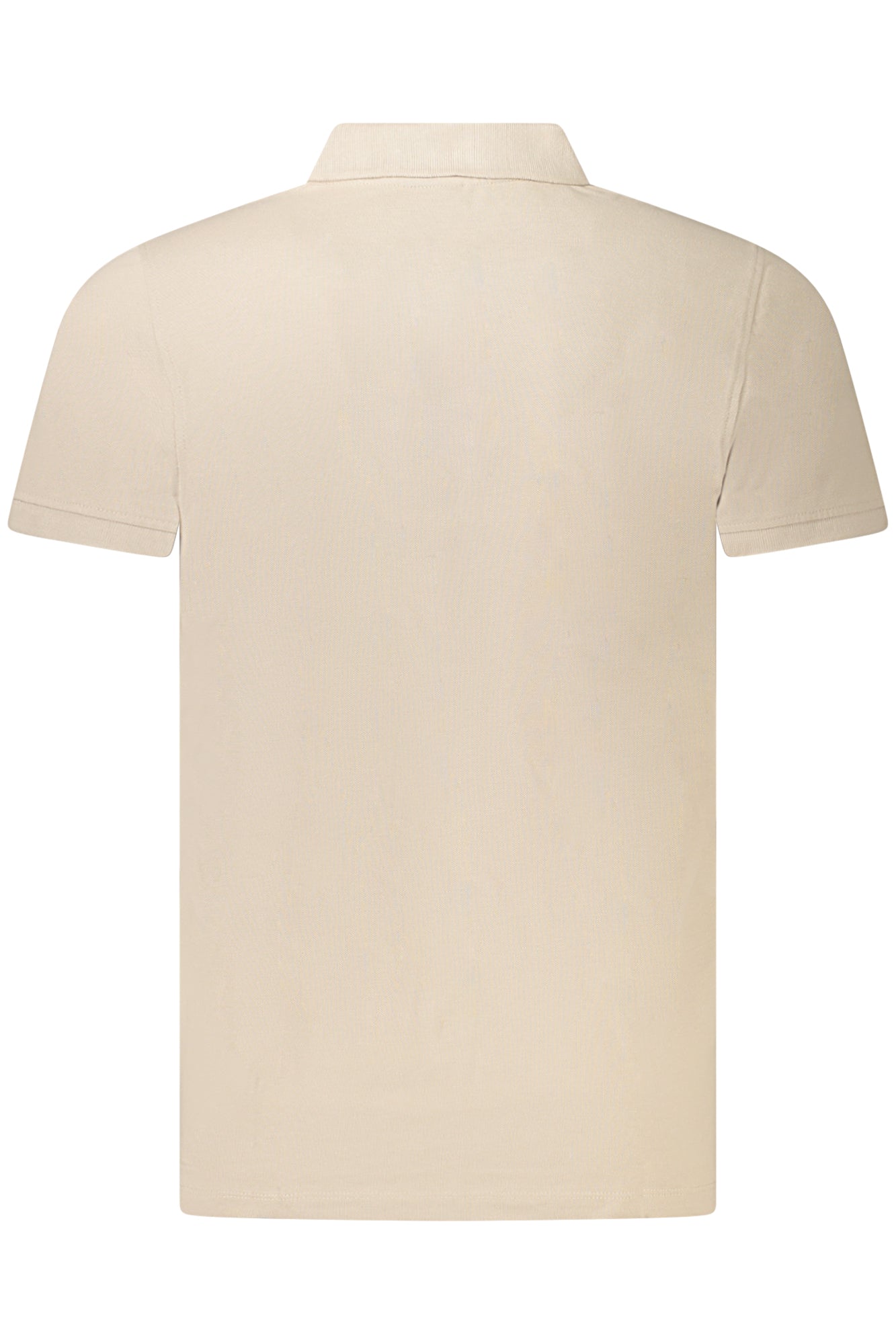 NORWAY 1963 MENS SHORT SLEEVE POLO SHIRT BEIGE
