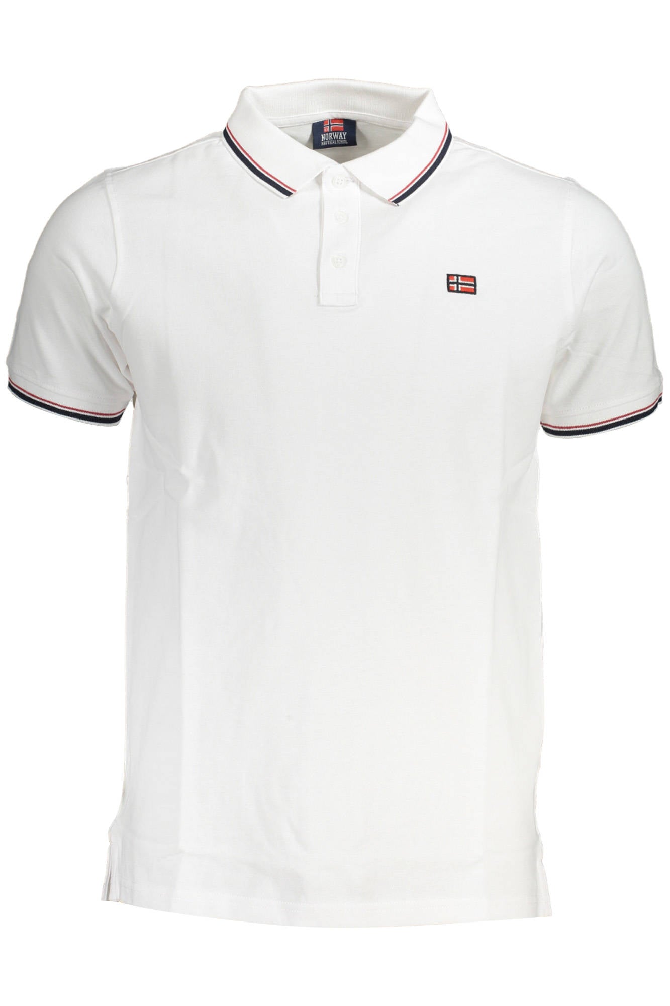 NORWAY 1963 MENS SHORT SLEEVE POLO WHITE
