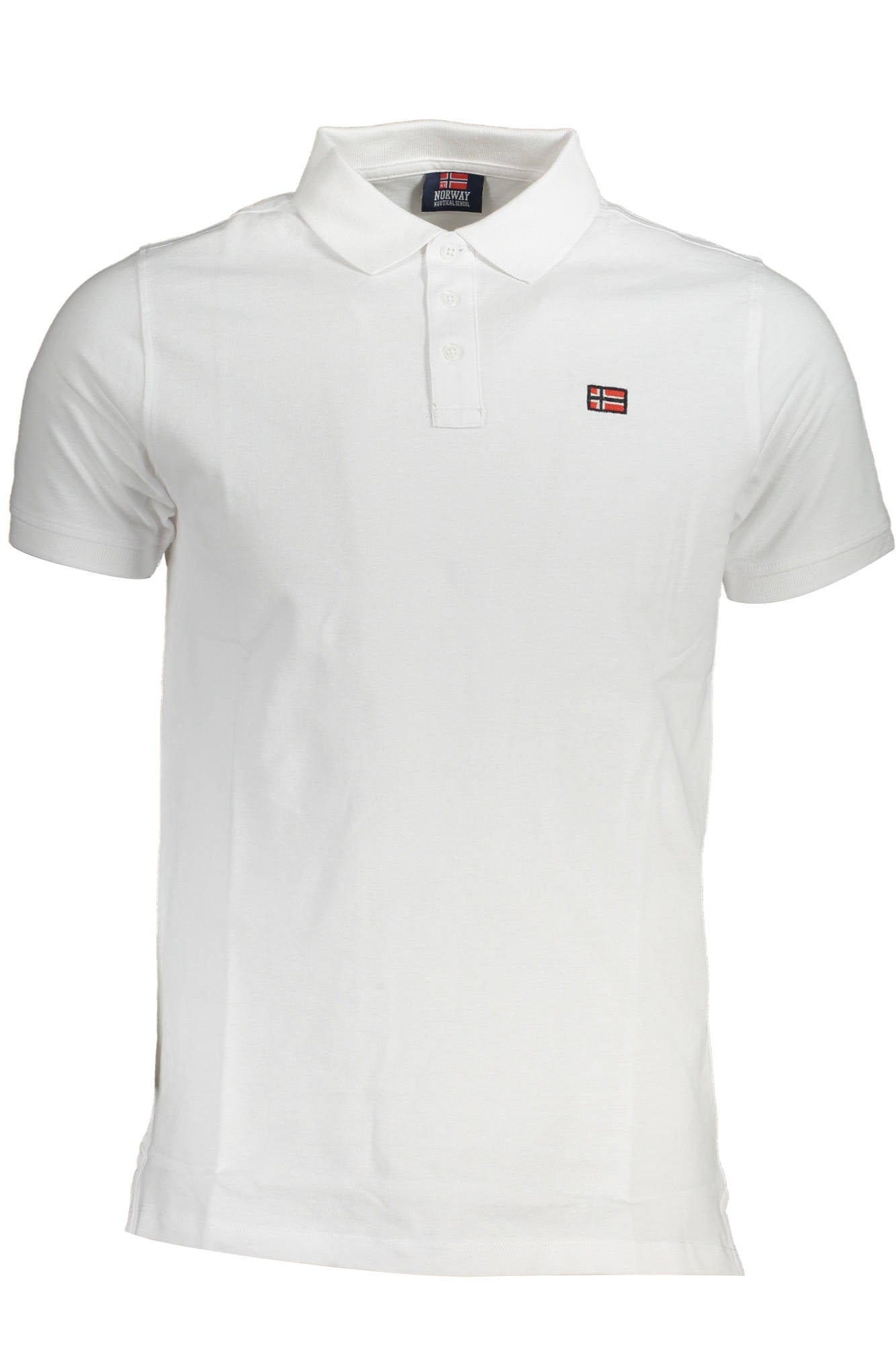 NORWAY 1963 MENS SHORT SLEEVE POLO WHITE