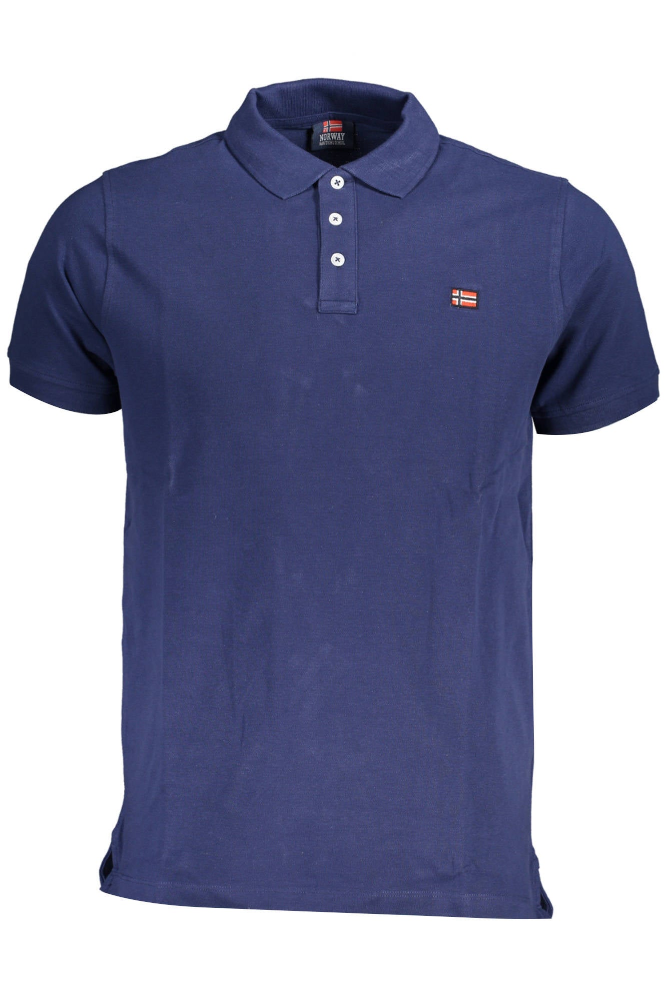 NORWAY 1963 MENS SHORT SLEEVE POLO BLUE