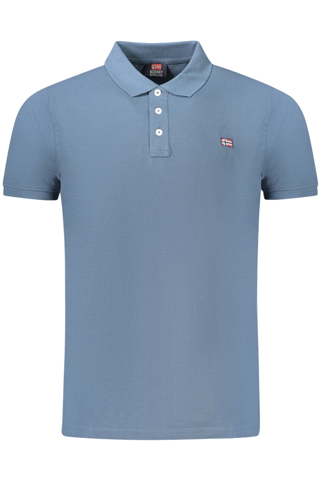 NORWAY 1963 MENS SHORT SLEEVE POLO BLUE