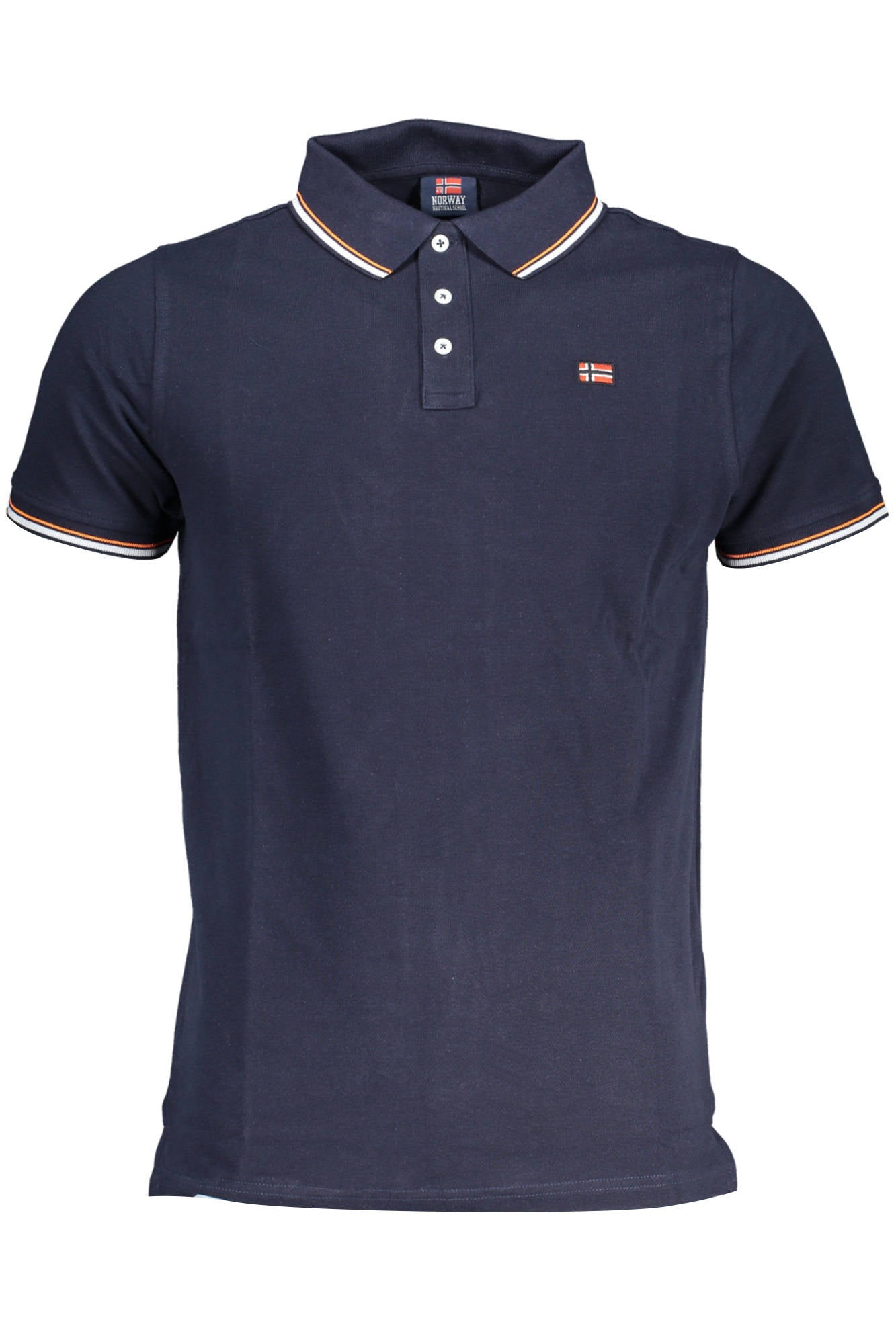 NORWAY 1963 MENS SHORT SLEEVE POLO BLUE