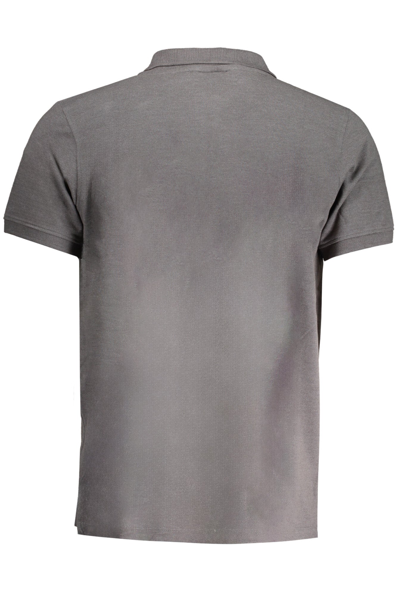 NORWAY 1963 MENS GRAY SHORT SLEEVED POLO SHIRT