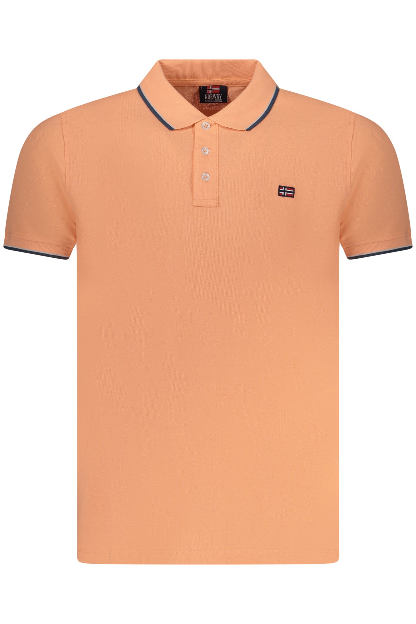 NORWAY 1963 MENS SHORT SLEEVE POLO SHIRT PINK