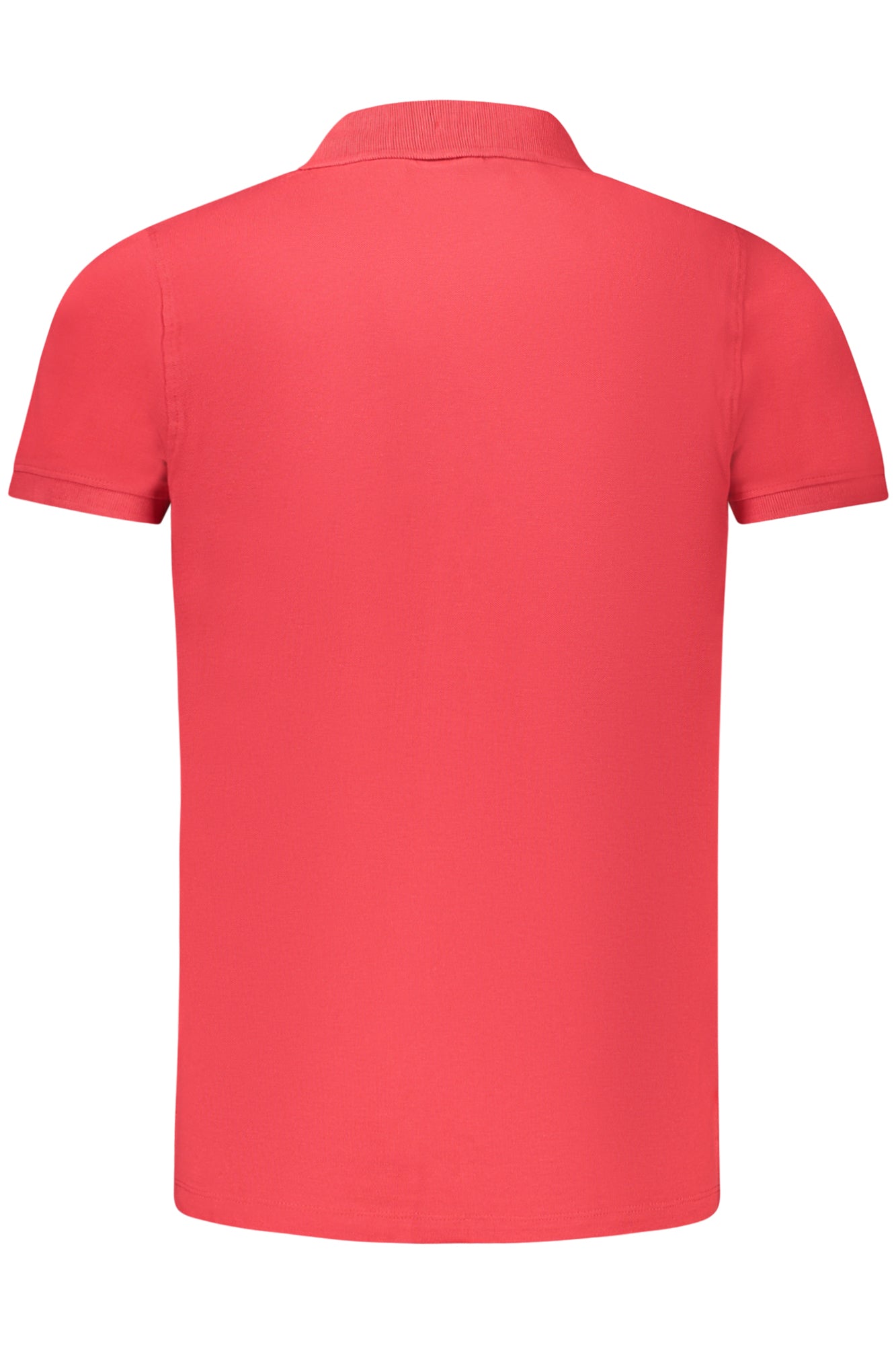 NORWAY 1963 MENS SHORT SLEEVE POLO SHIRT RED