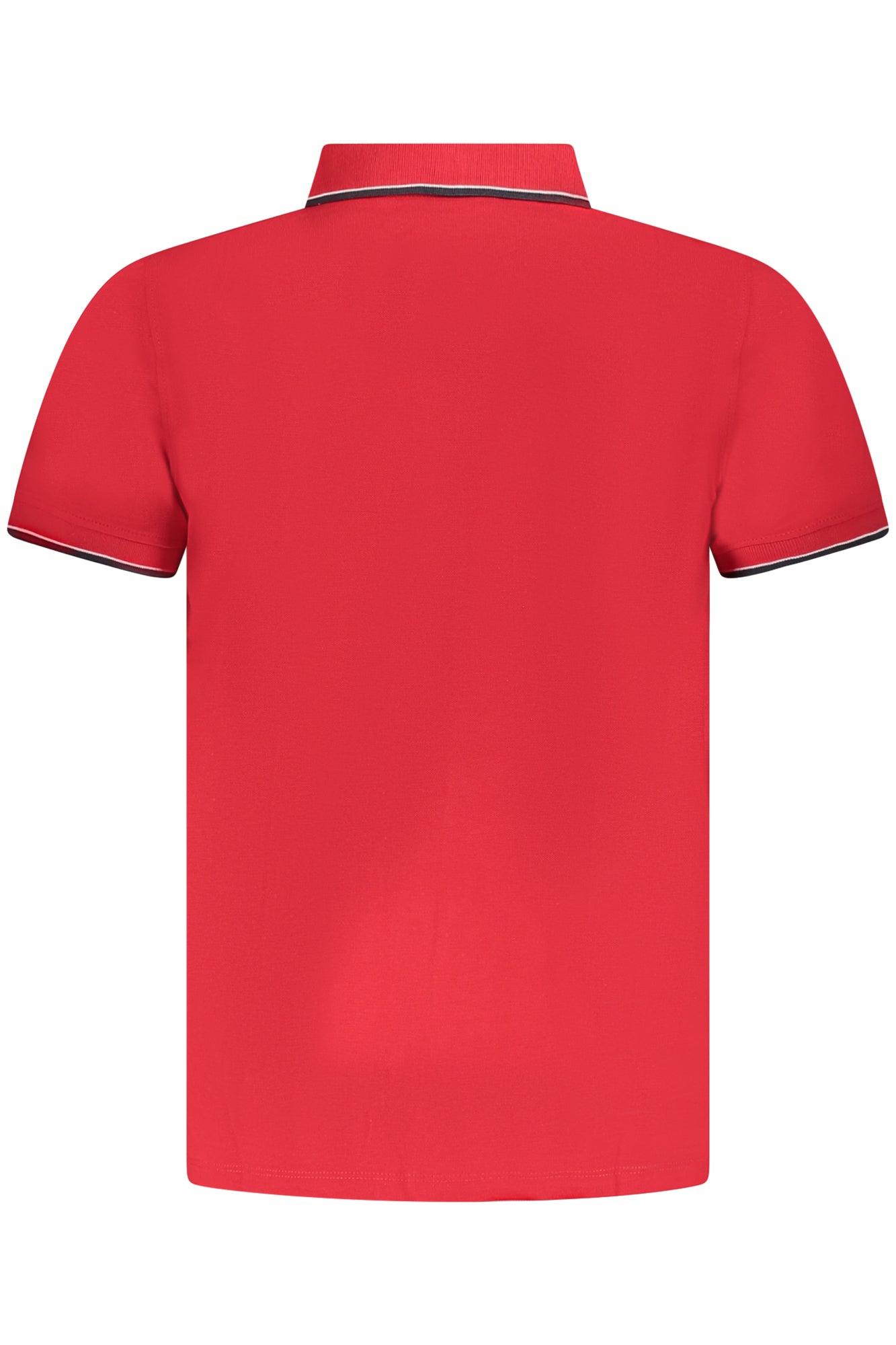 NORWAY 1963 MENS SHORT SLEEVE POLO SHIRT RED