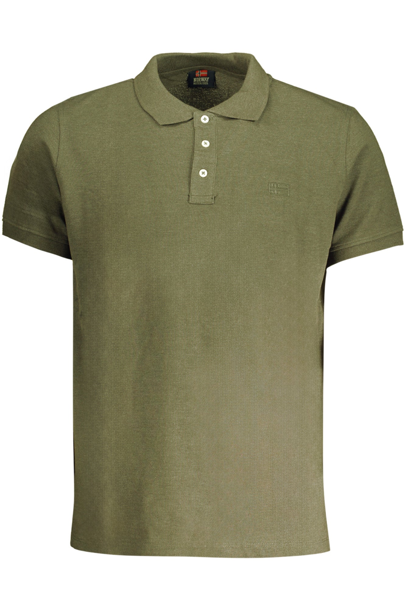 NORWAY 1963 GREEN MENS SHORT SLEEVED POLO SHIRT