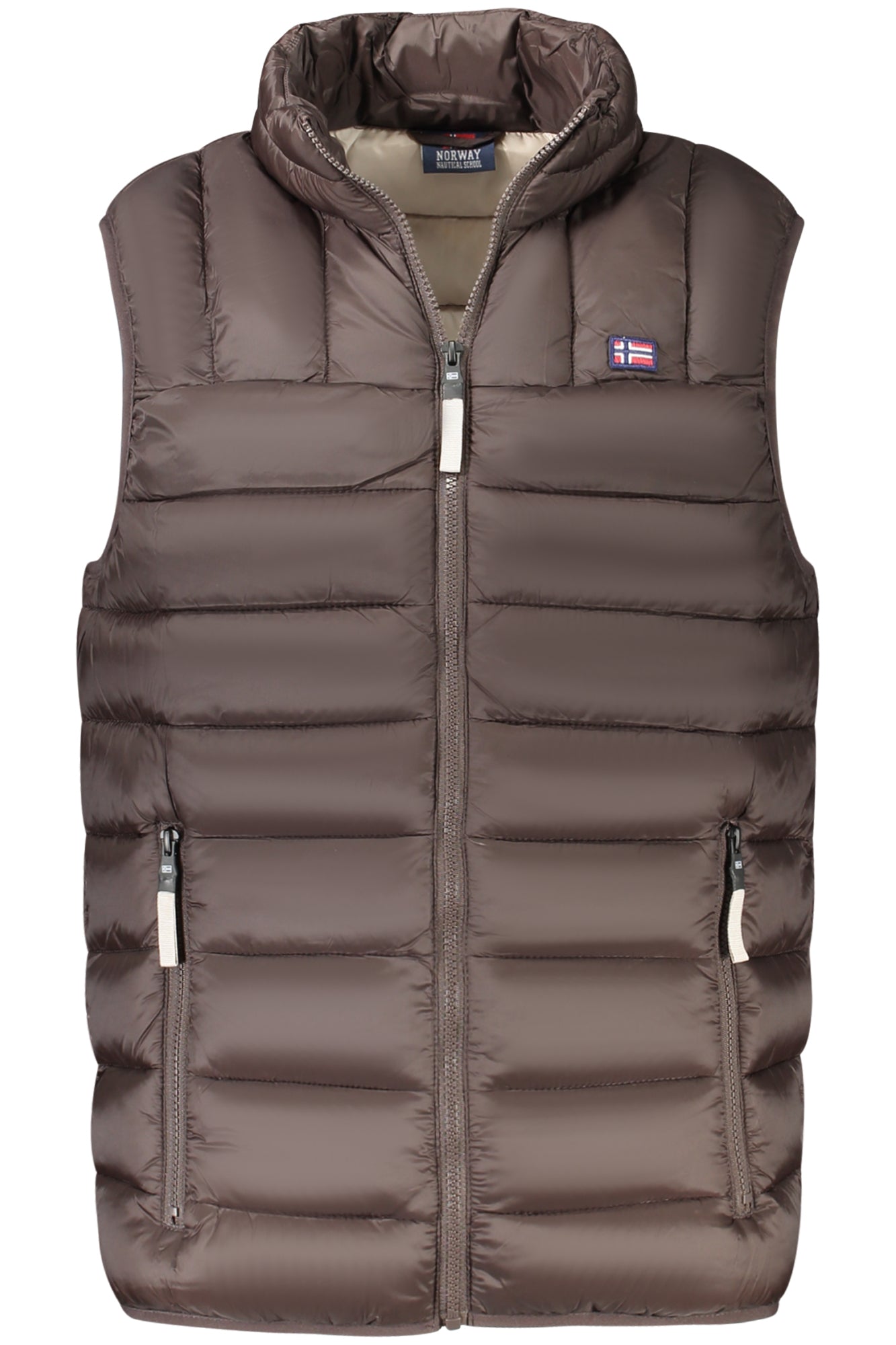 NORWAY 1963 MENS BROWN SLEEVELESS JACKET