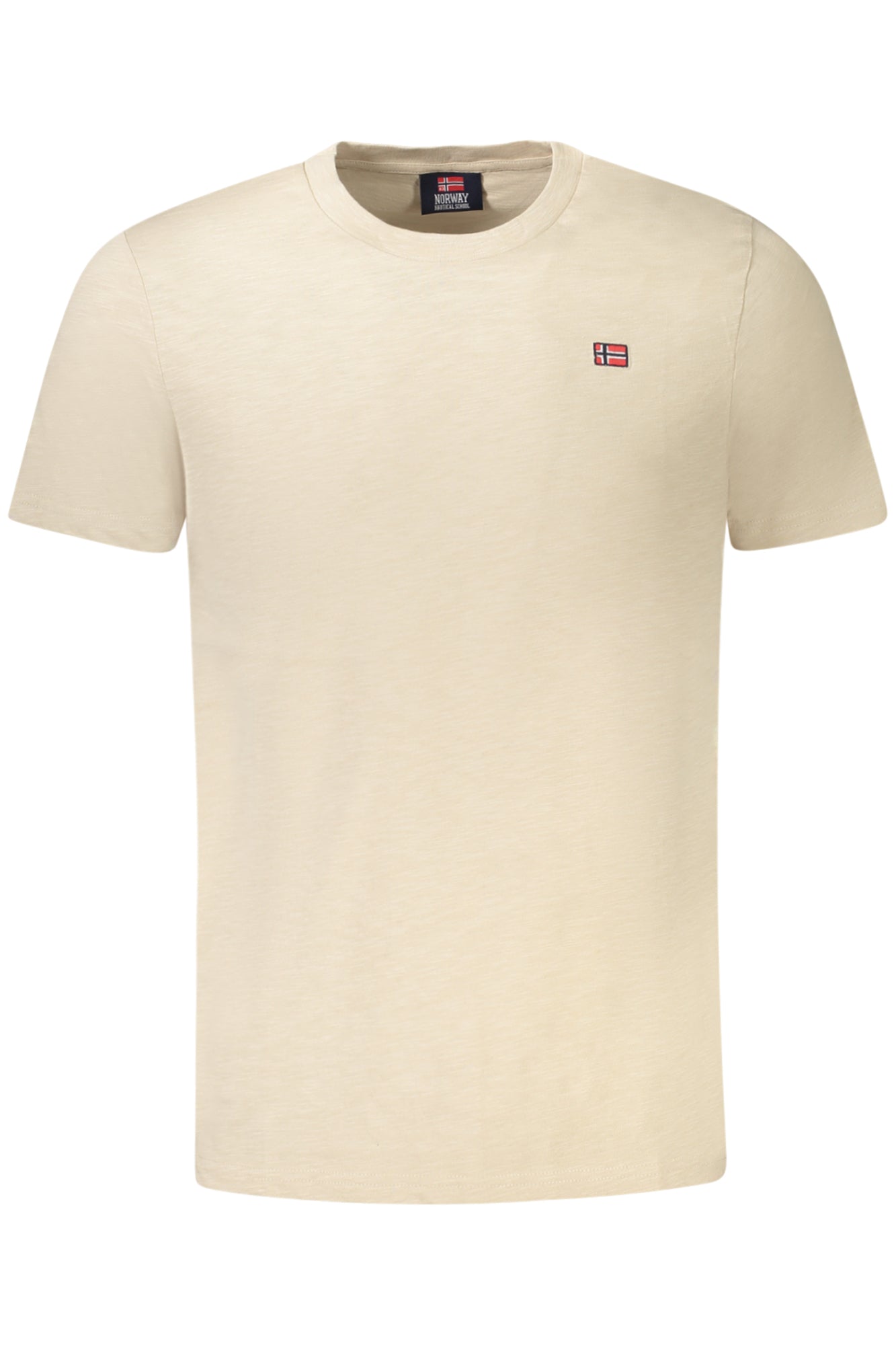 NORWAY 1963 MENS SHORT SLEEVE T-SHIRT BEIGE