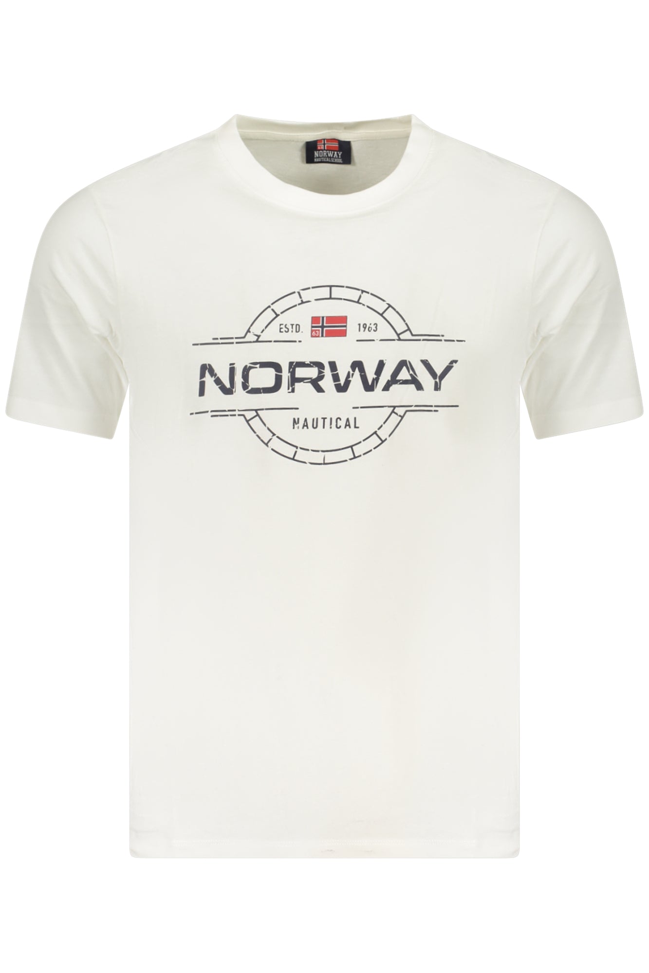 NORWAY 1963 MENS SHORT SLEEVE T-SHIRT WHITE