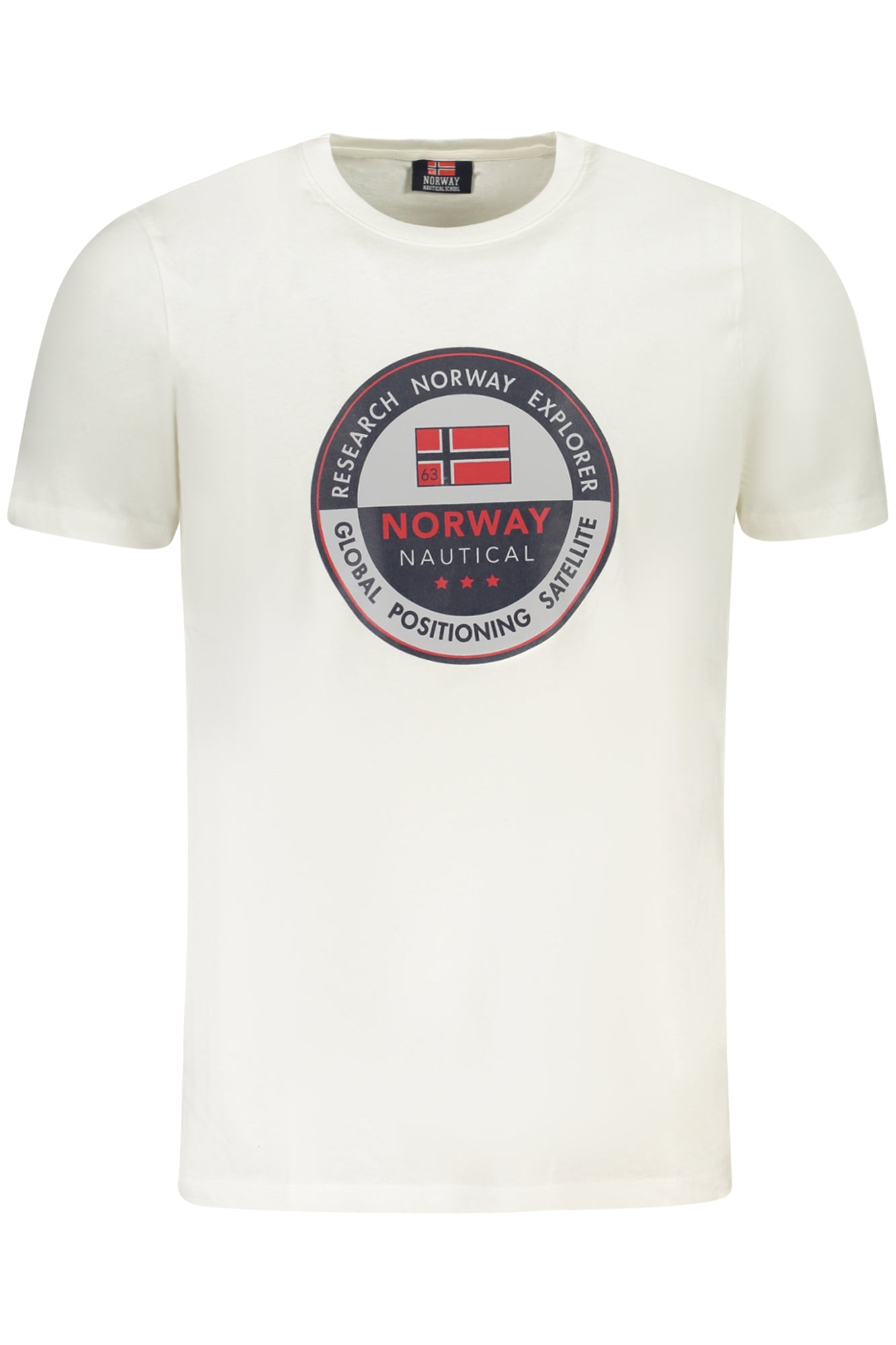 NORWAY 1963 MENS SHORT SLEEVE T-SHIRT WHITE