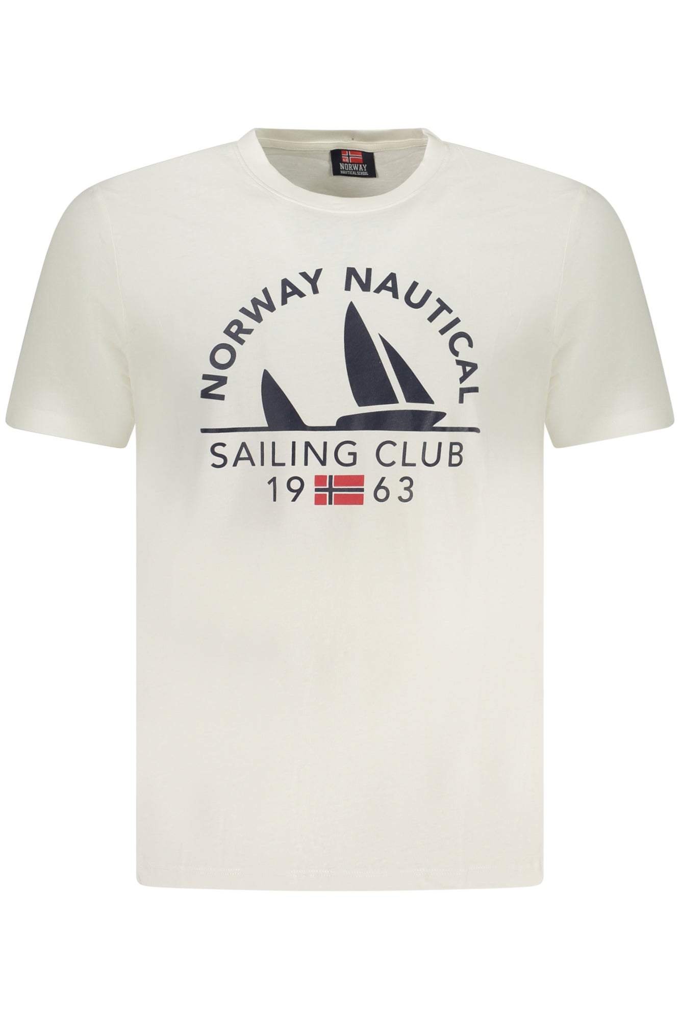 NORWAY 1963 MENS SHORT SLEEVE T-SHIRT WHITE