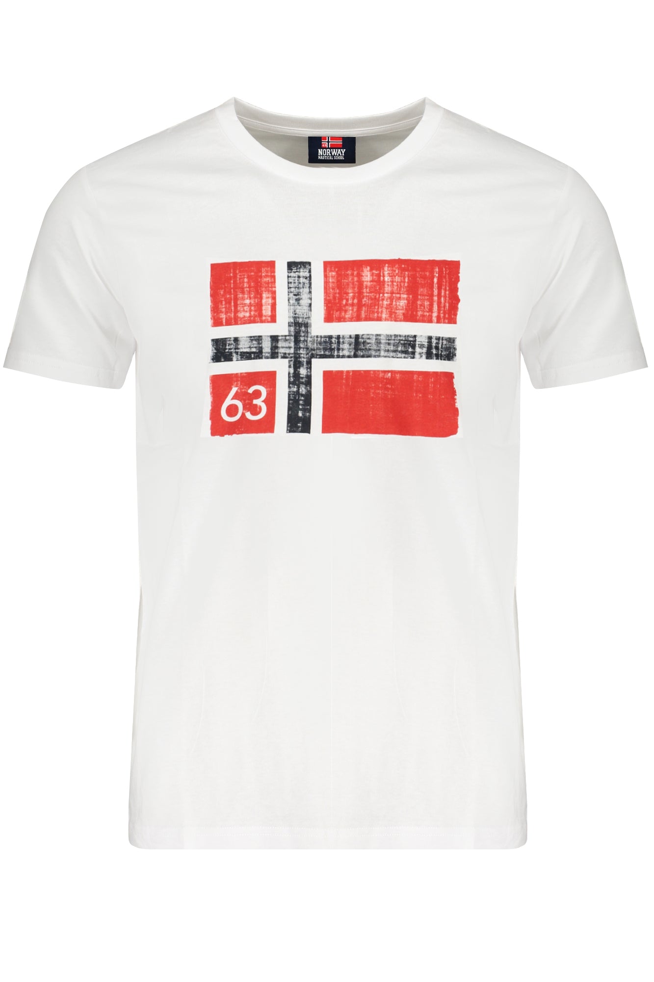 NORWAY 1963 MENS WHITE SHORT SLEEVE T-SHIRT