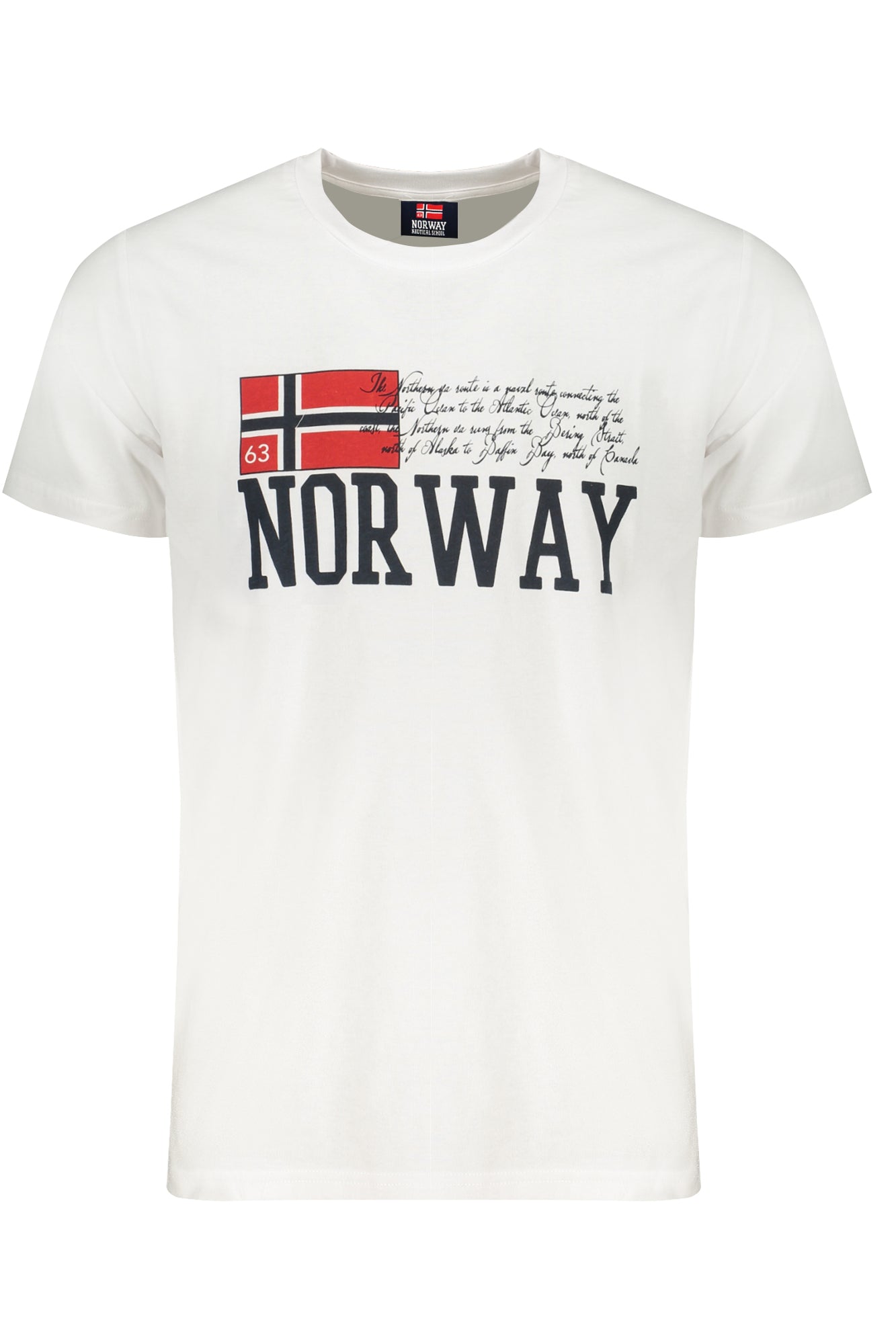 NORWAY 1963 MENS WHITE SHORT SLEEVE T-SHIRT