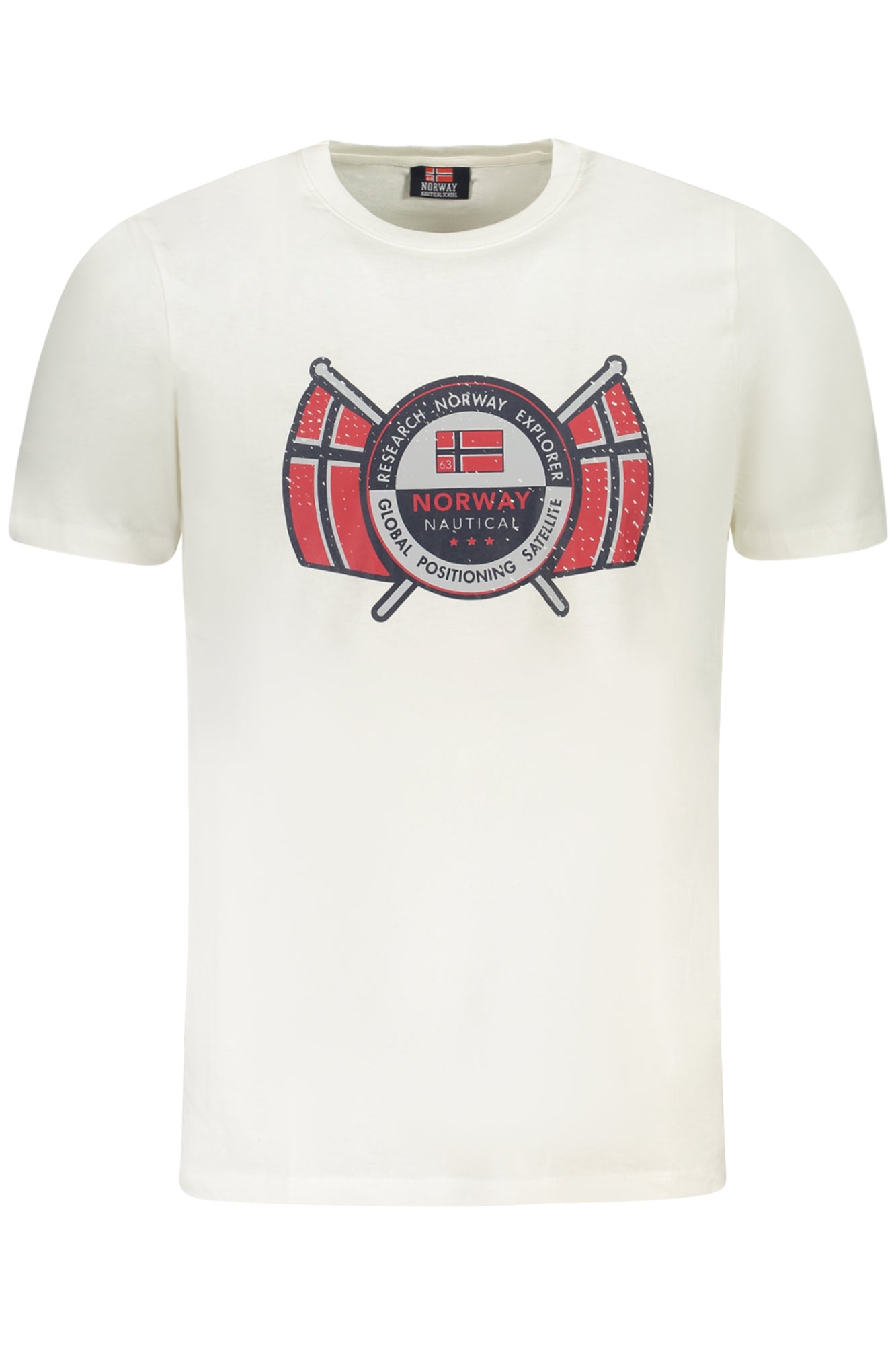 NORWAY 1963 MENS SHORT SLEEVE T-SHIRT WHITE
