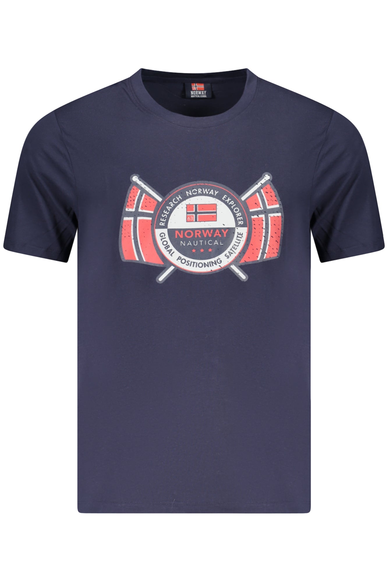NORWAY 1963 MENS SHORT SLEEVE T-SHIRT BLUE