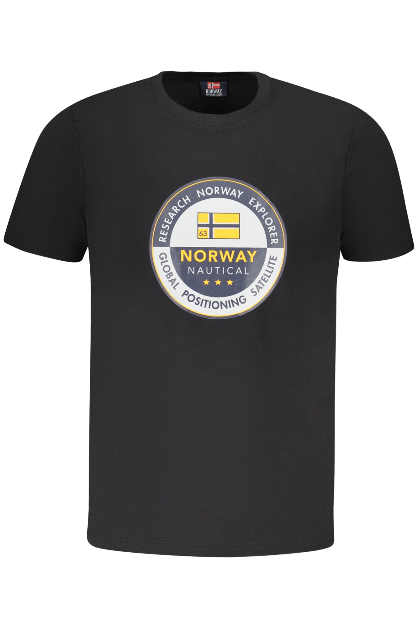 NORWAY 1963 MENS SHORT SLEEVE T-SHIRT BLACK
