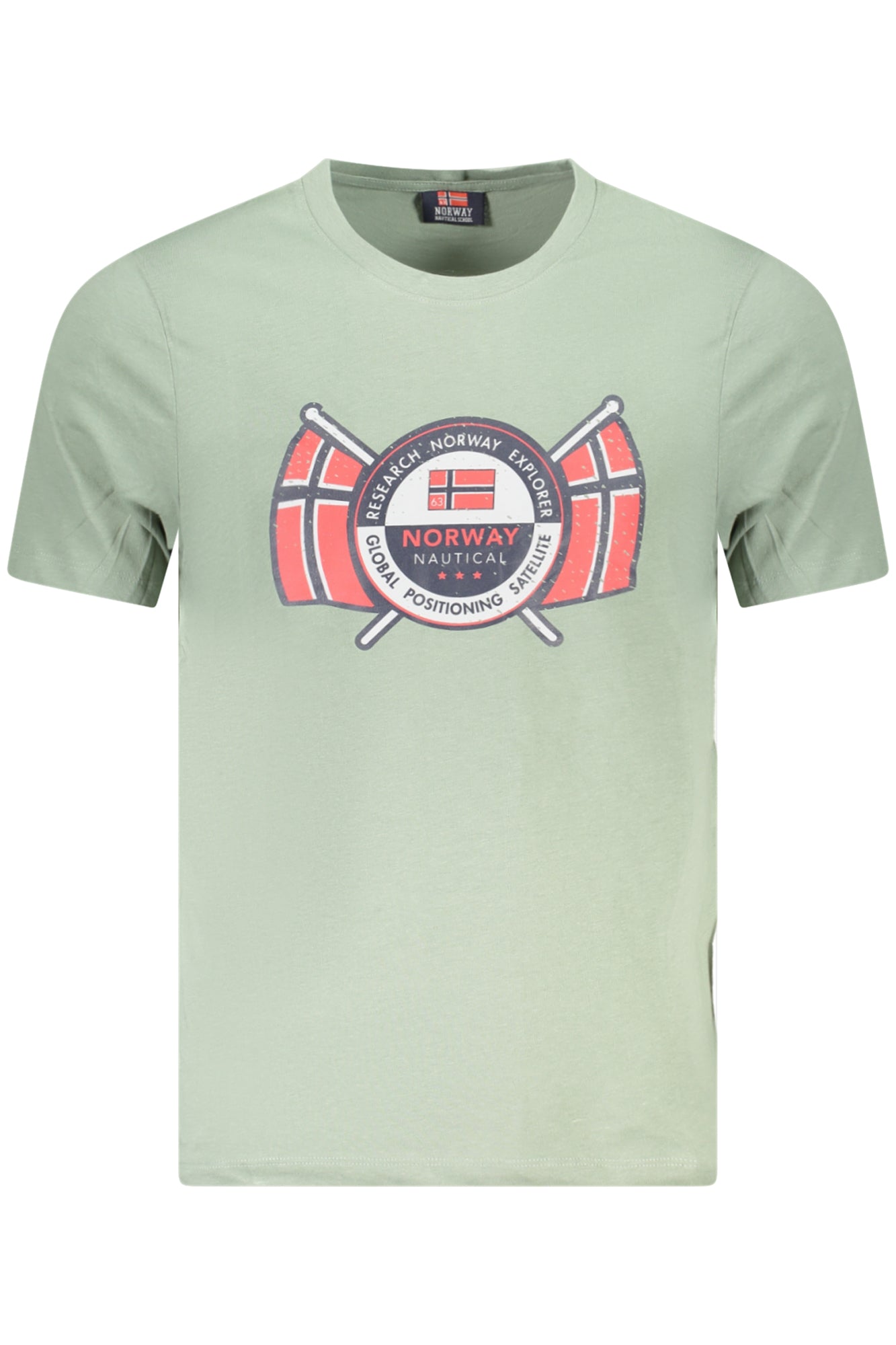 NORWAY 1963 MENS SHORT SLEEVE T-SHIRT GREEN