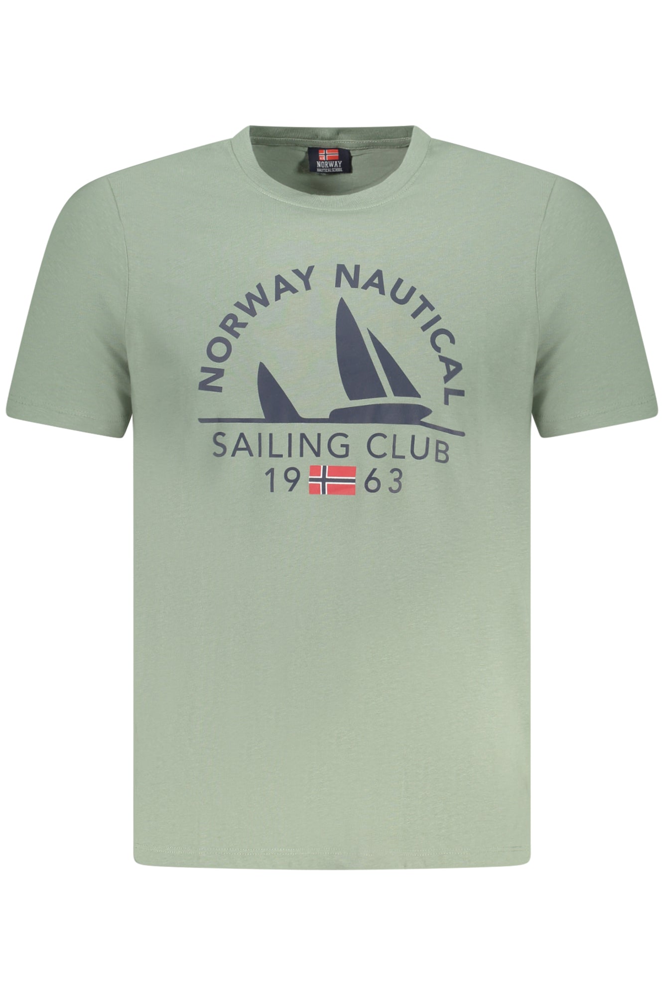 NORWAY 1963 MENS SHORT SLEEVE T-SHIRT GREEN