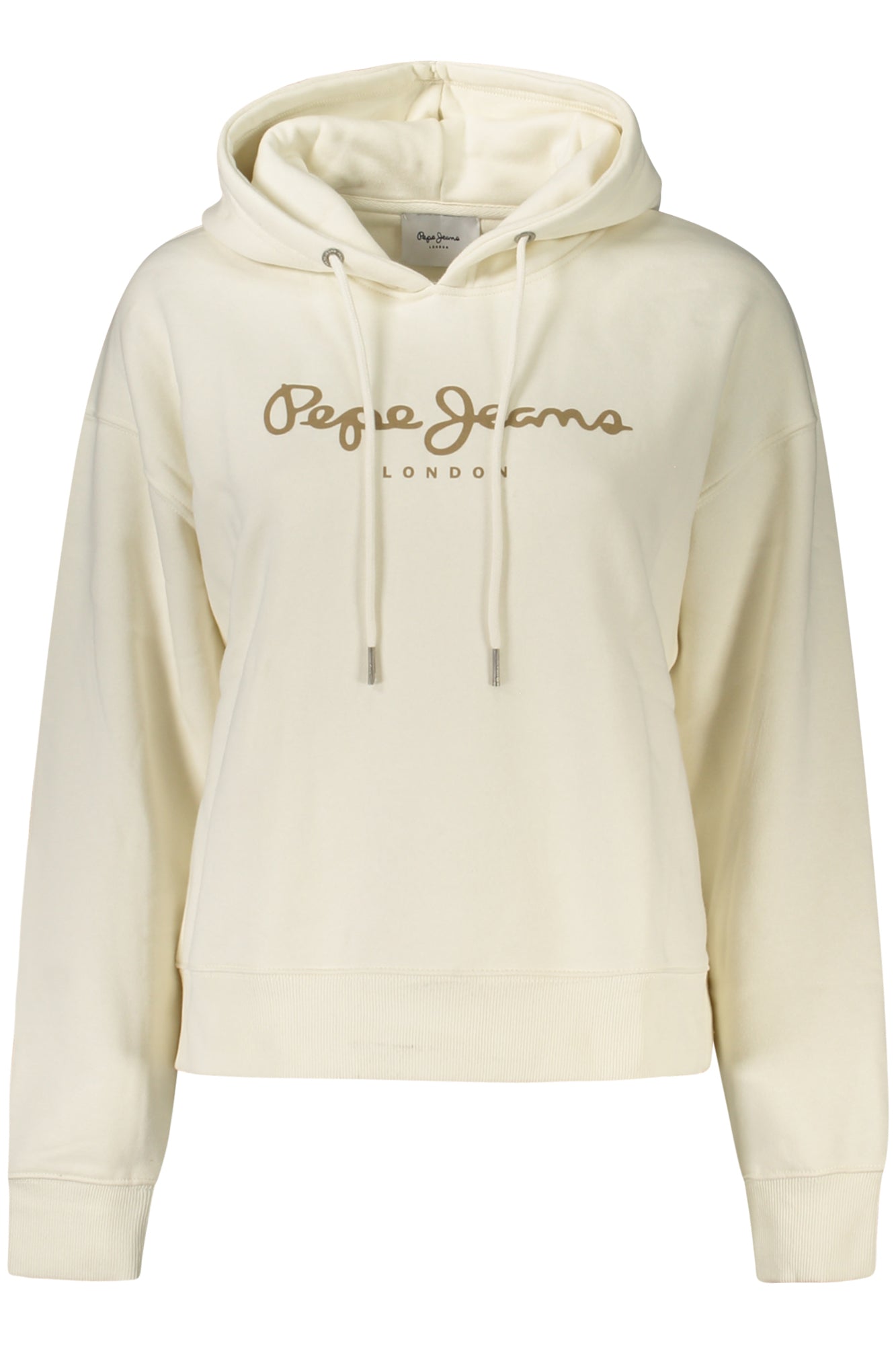 PEPE JEANS WOMENS WHITE ZIP-UP SWEATSHIRT