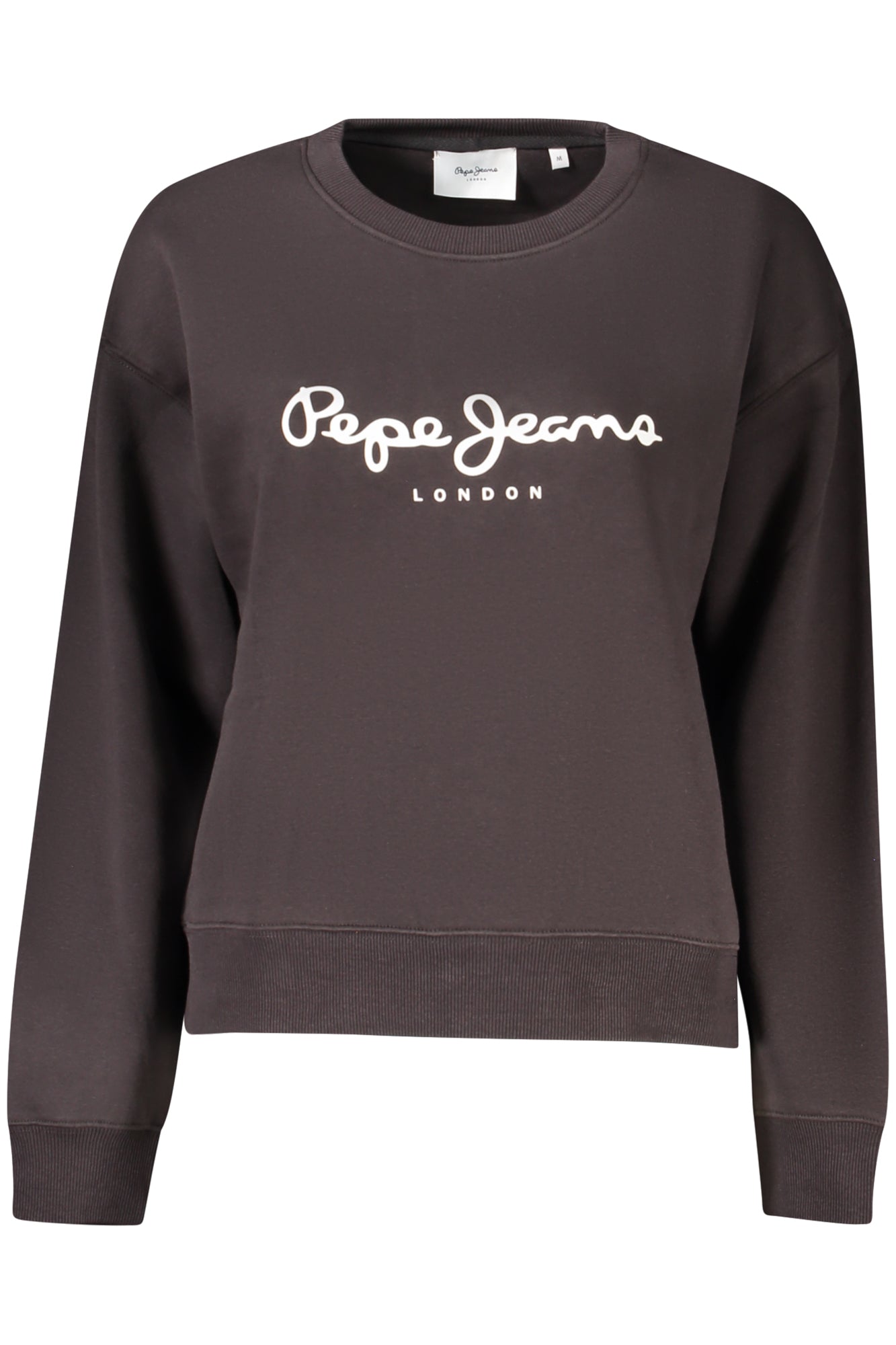 PEPE JEANS WOMENS BLACK ZIP-UP SWEATSHIRT