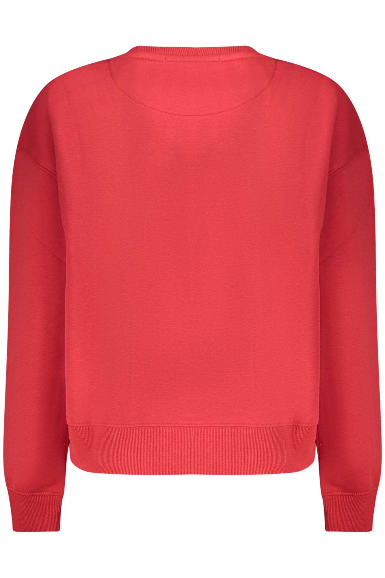 PEPE JEANS WOMENS RED ZIP-UP SWEATSHIRT