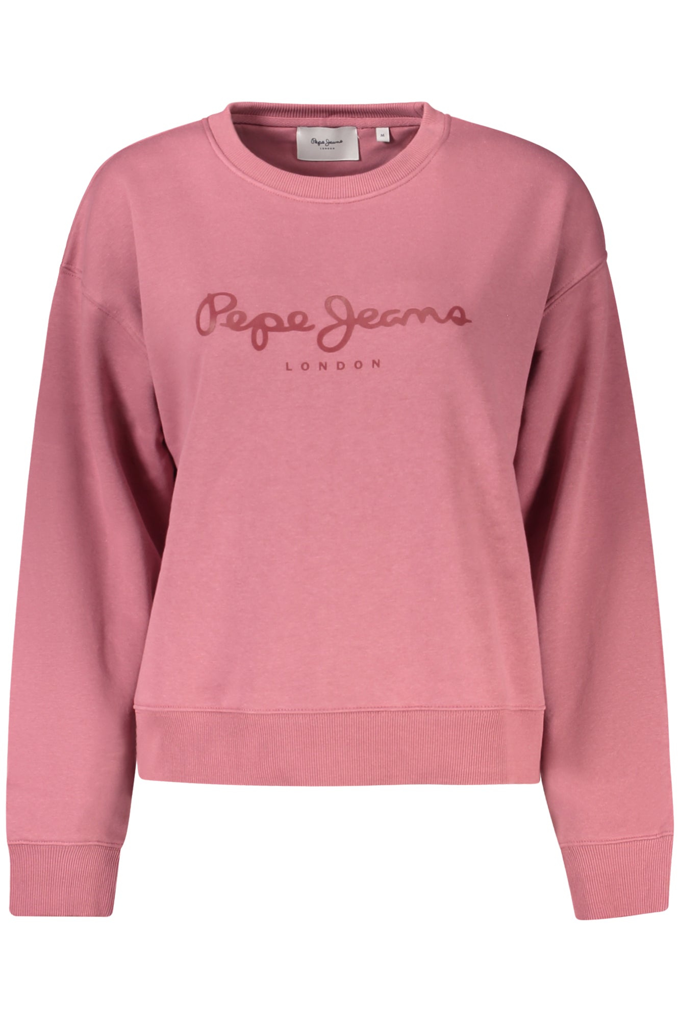 PEPE JEANS WOMENS PURPLE ZIP-UP SWEATSHIRT