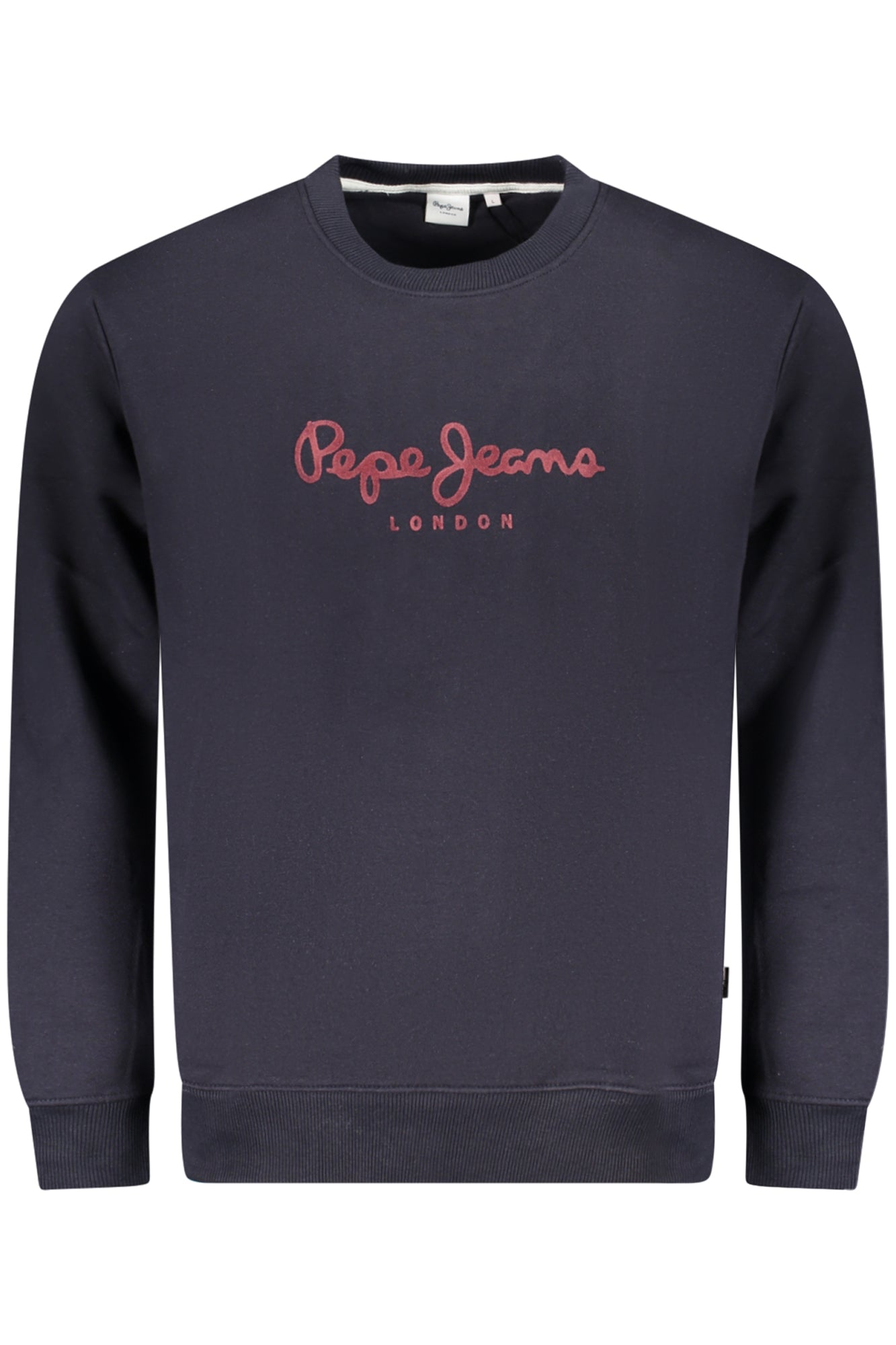 PEPE JEANS MENS BLUE ZIP-UP SWEATSHIRT