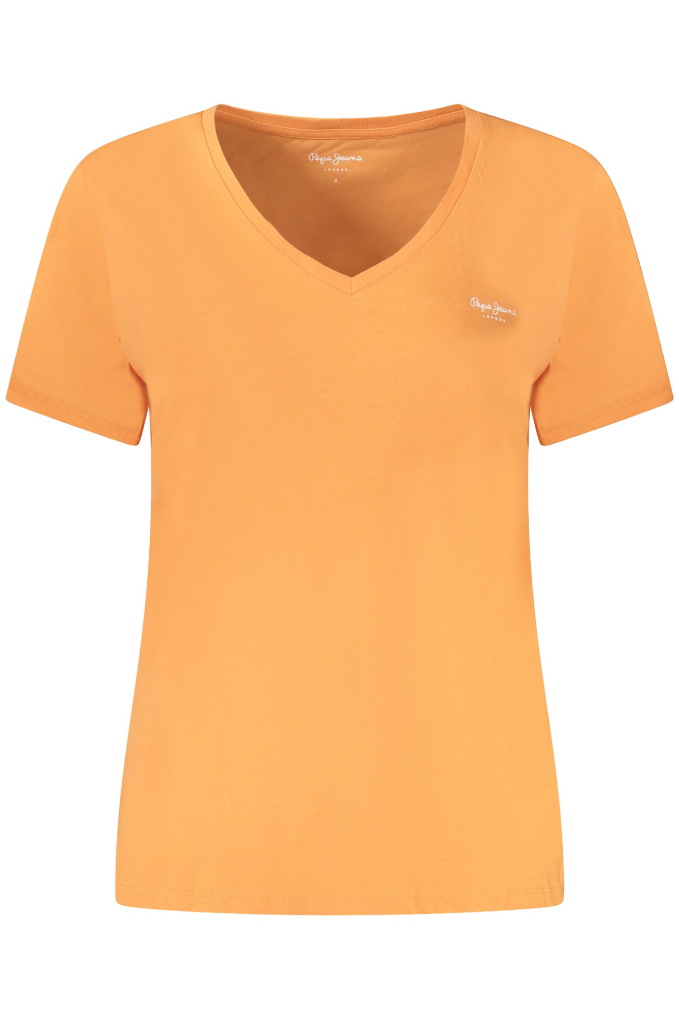 PEPE JEANS WOMENS SHORT SLEEVE T-SHIRT ORANGE