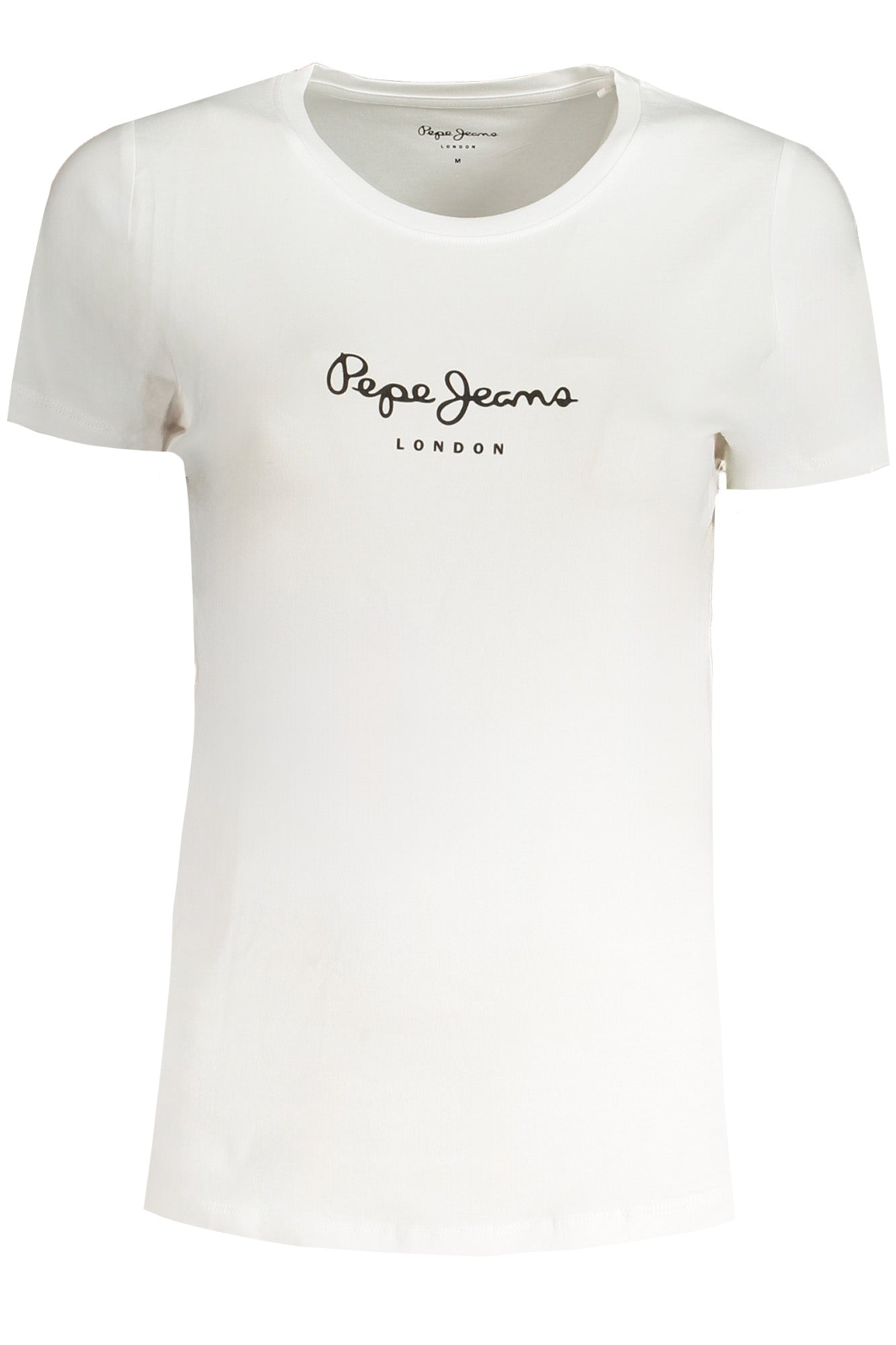 PEPE JEANS WOMENS SHORT SLEEVE T-SHIRT WHITE