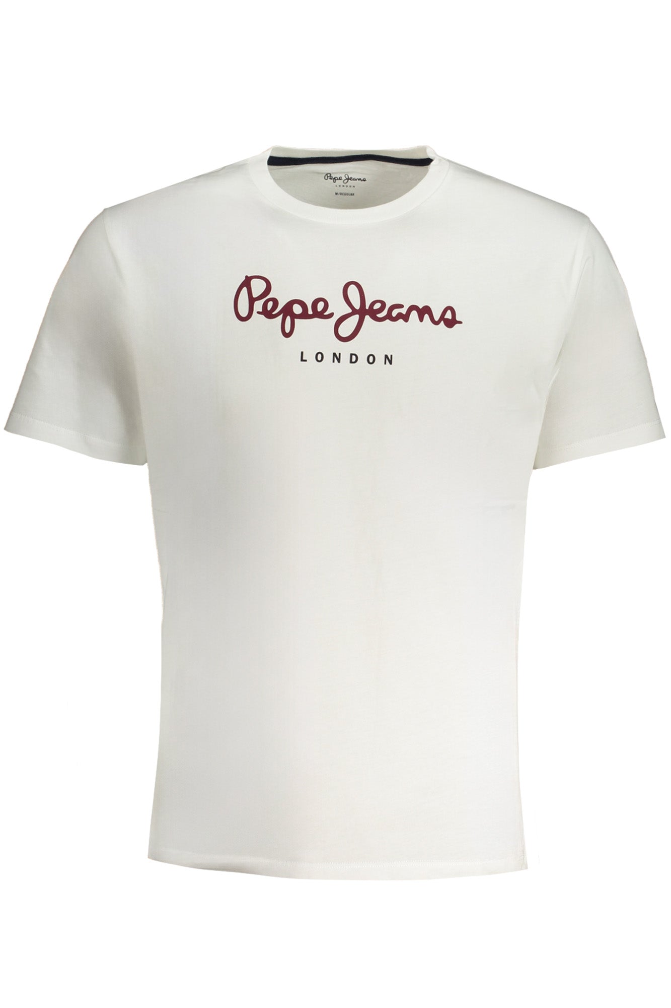 PEPE JEANS MENS SHORT SLEEVED T-SHIRT WHITE