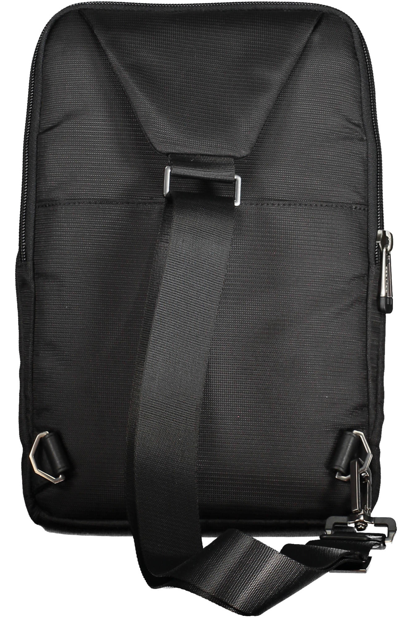 PIQUADRO MENS SHOULDER BAG BLACK