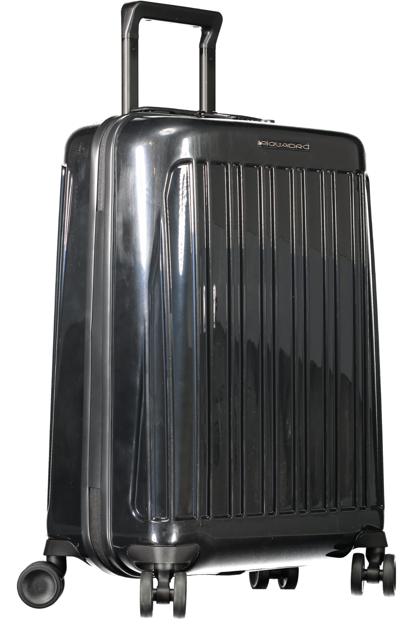 PIQUADRO SMALL TROLLEY MEN BLACK